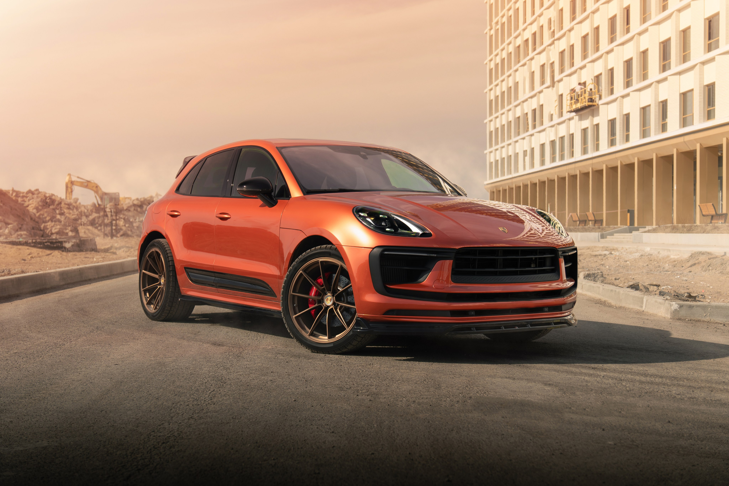 PORSCHE Macan. Автомобильный фотограф Алексей Хезеков