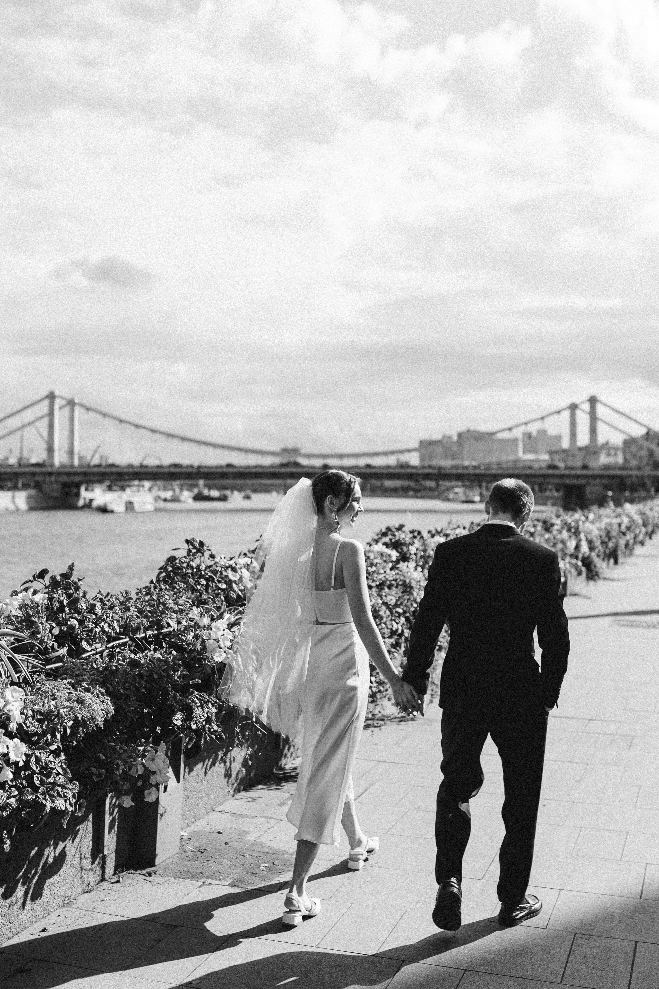 Набережная. Свадебный фотограф Курзина Ольга | Москва