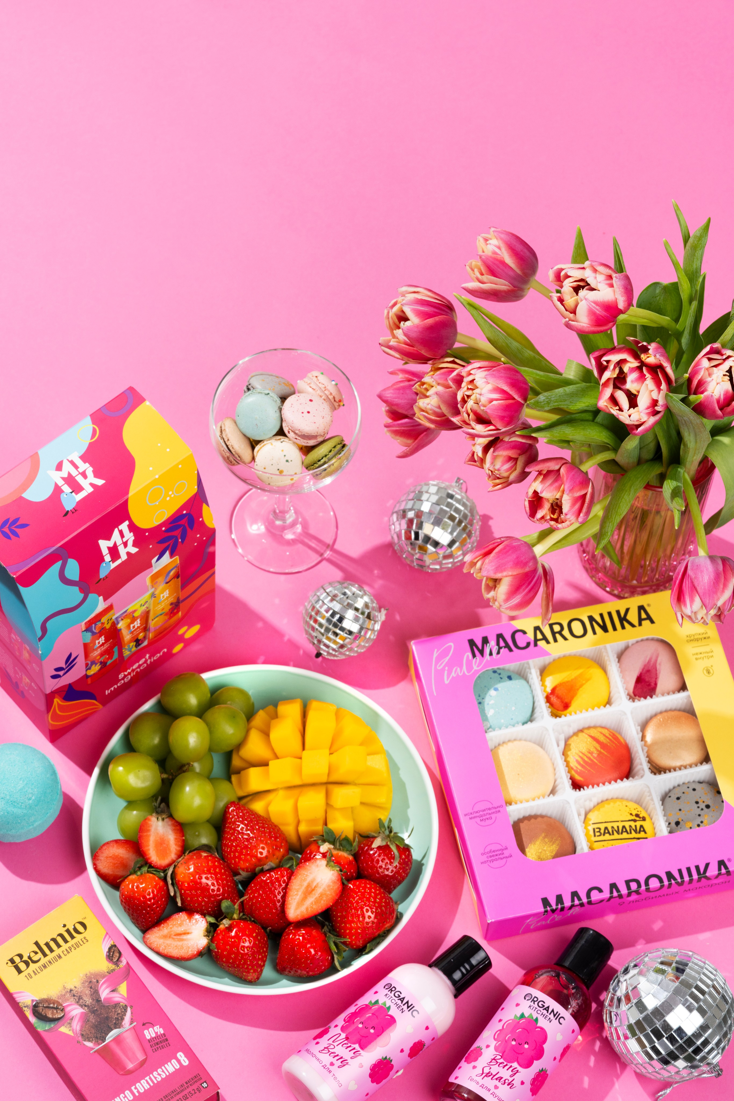 X5 Group баннеры для приложений на гендерные праздники. Фудфотограф, фудстилист и сет дизайнер в Москве Алена Синицына