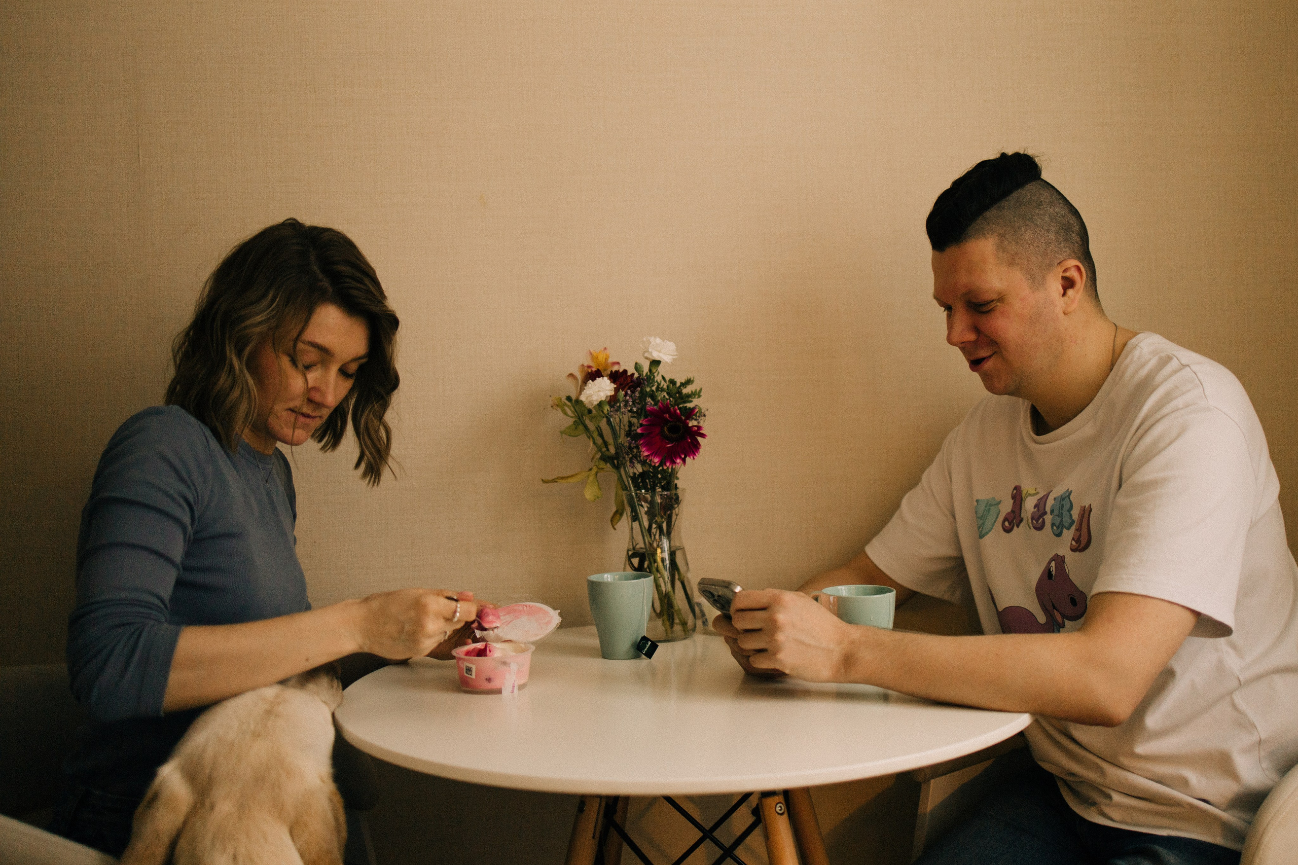 Дома трое. Фотограф Настя Леонова