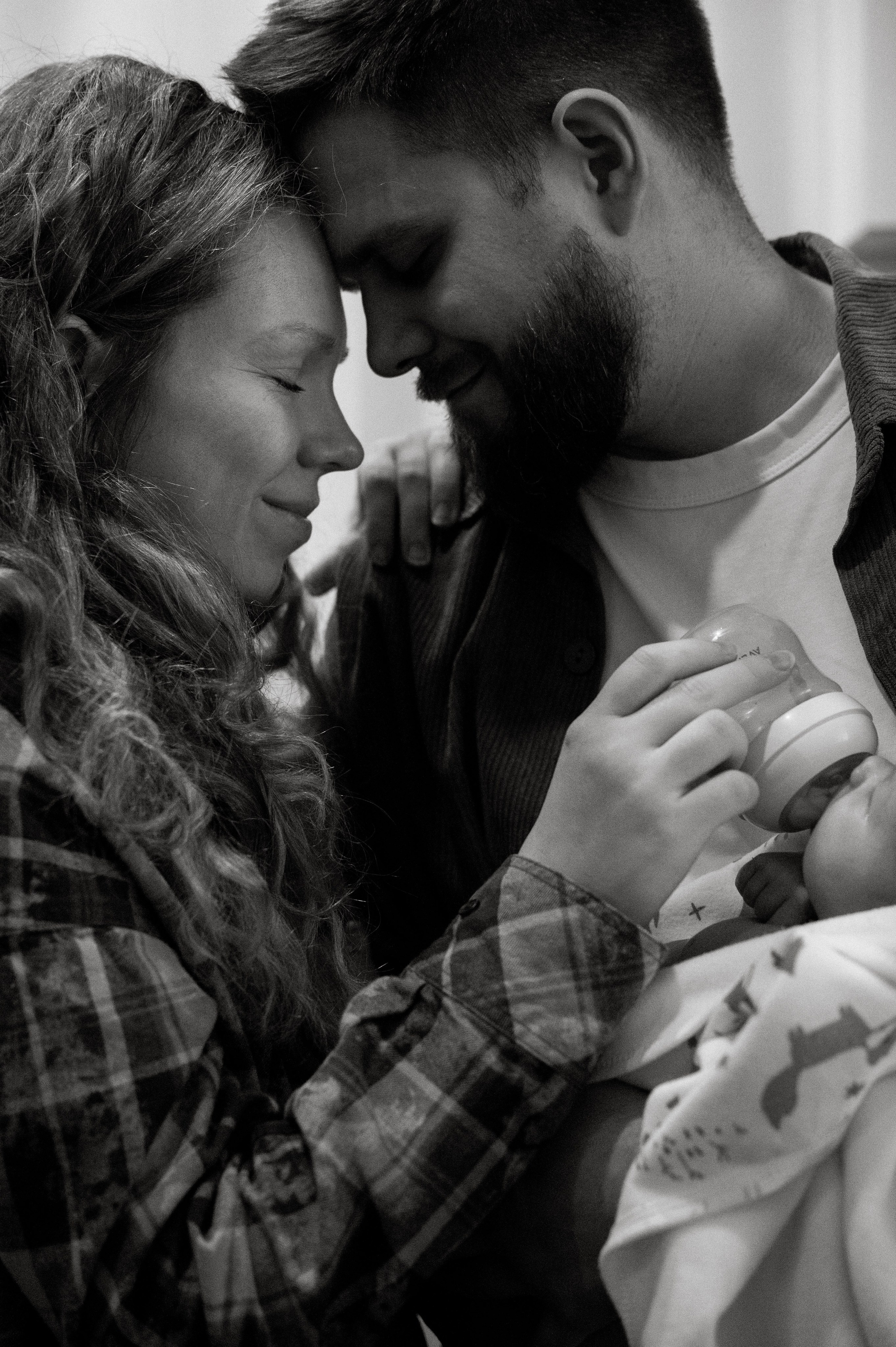 Лизавета, Никита и Мирослава. Фотограф беременности и семьи, домашние съемки, Ньюборн