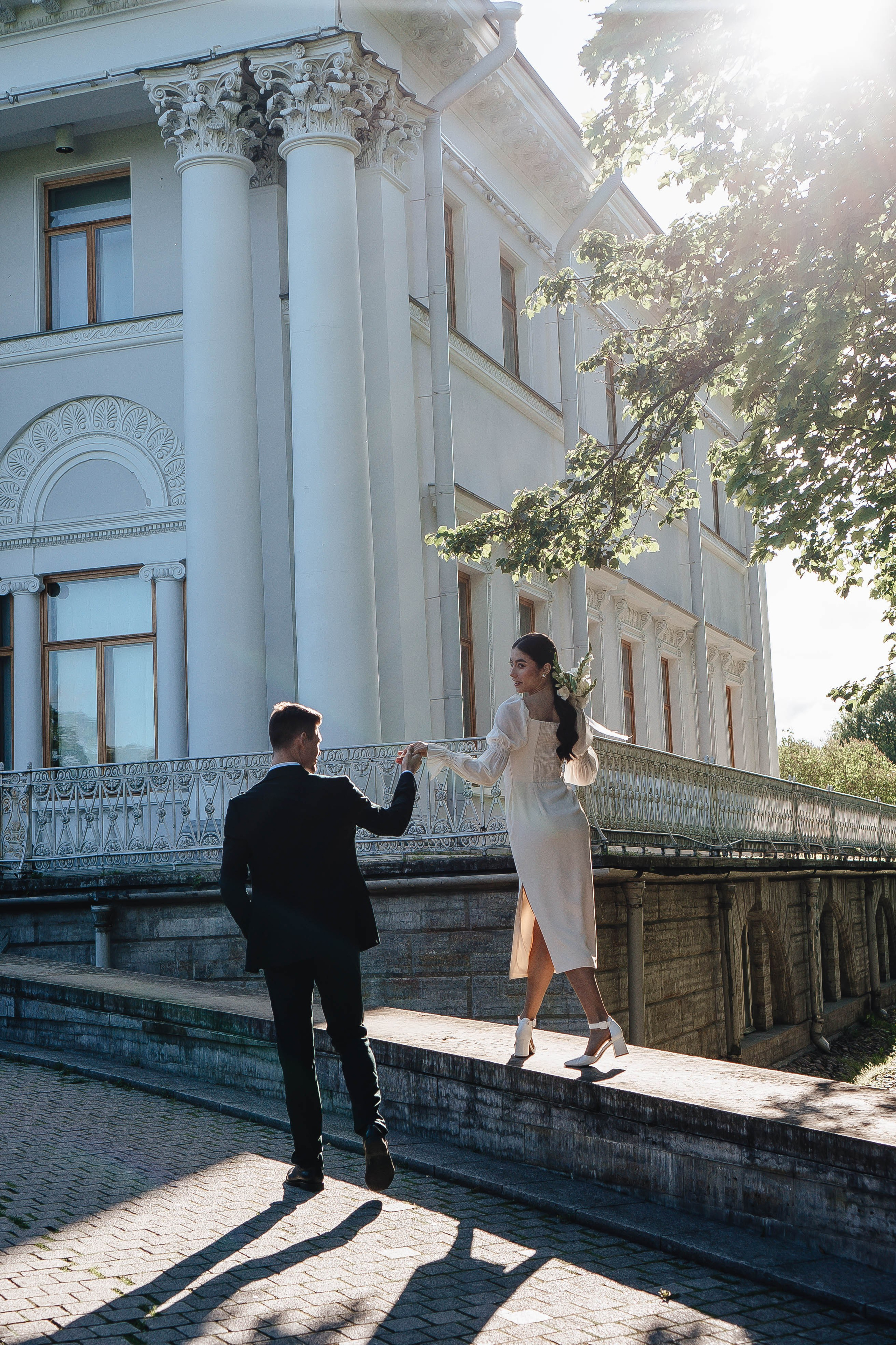 СВАДЕБНАЯ СЬЕМКА НА РАССВЕТЕ НА ЕЛАГИНОМ ОСТОРОВЕ. Профессиональный фотограф, Санкт-Петербург — Виктория Богомолова