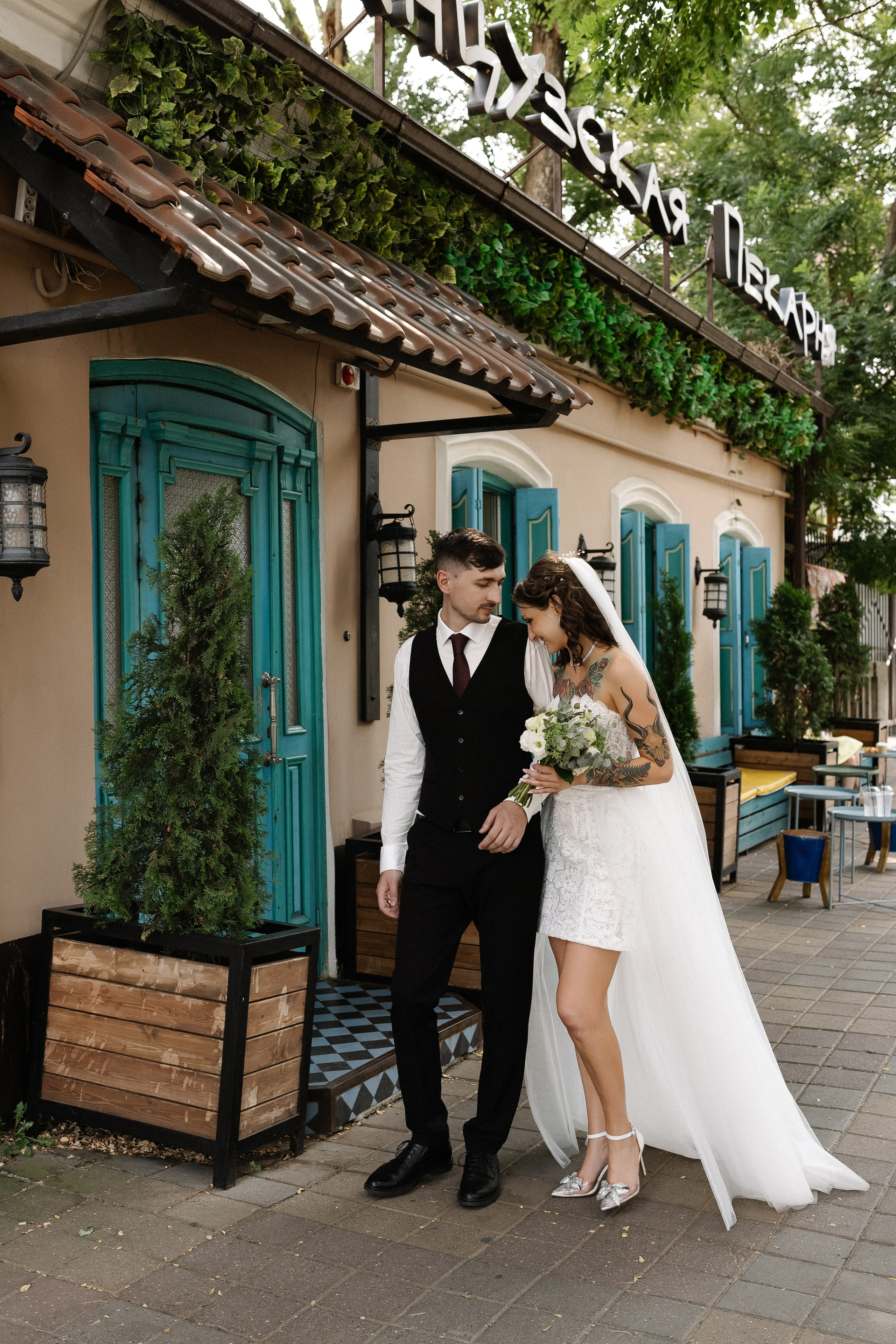 Амина и Толя. Фотограф Катя Весна