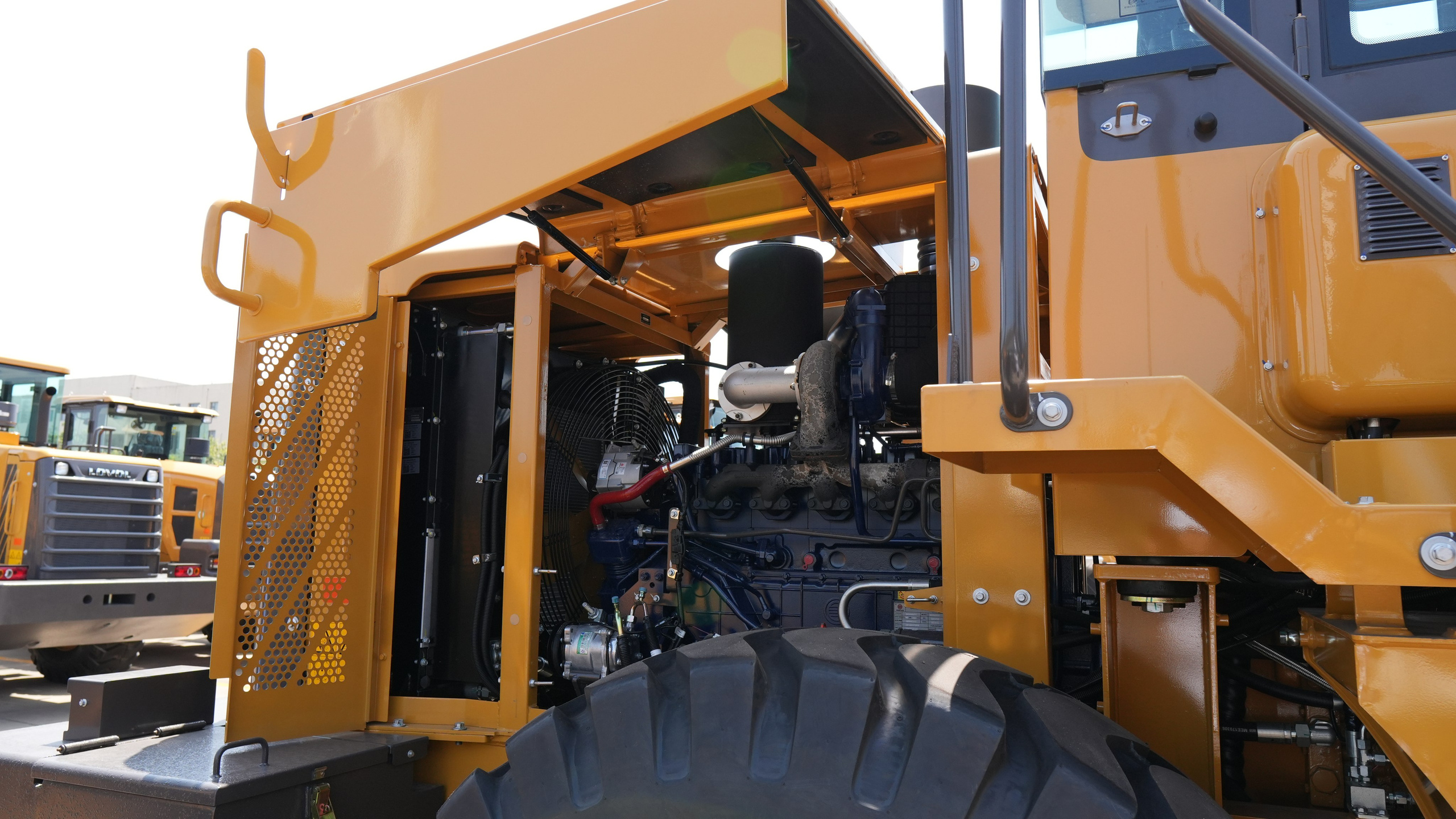 Фото фронт. погр. Weheavy WL855K. Продажа и обслуживание грузовой техники и спецтехники в г. Новосибирск компания СТИ