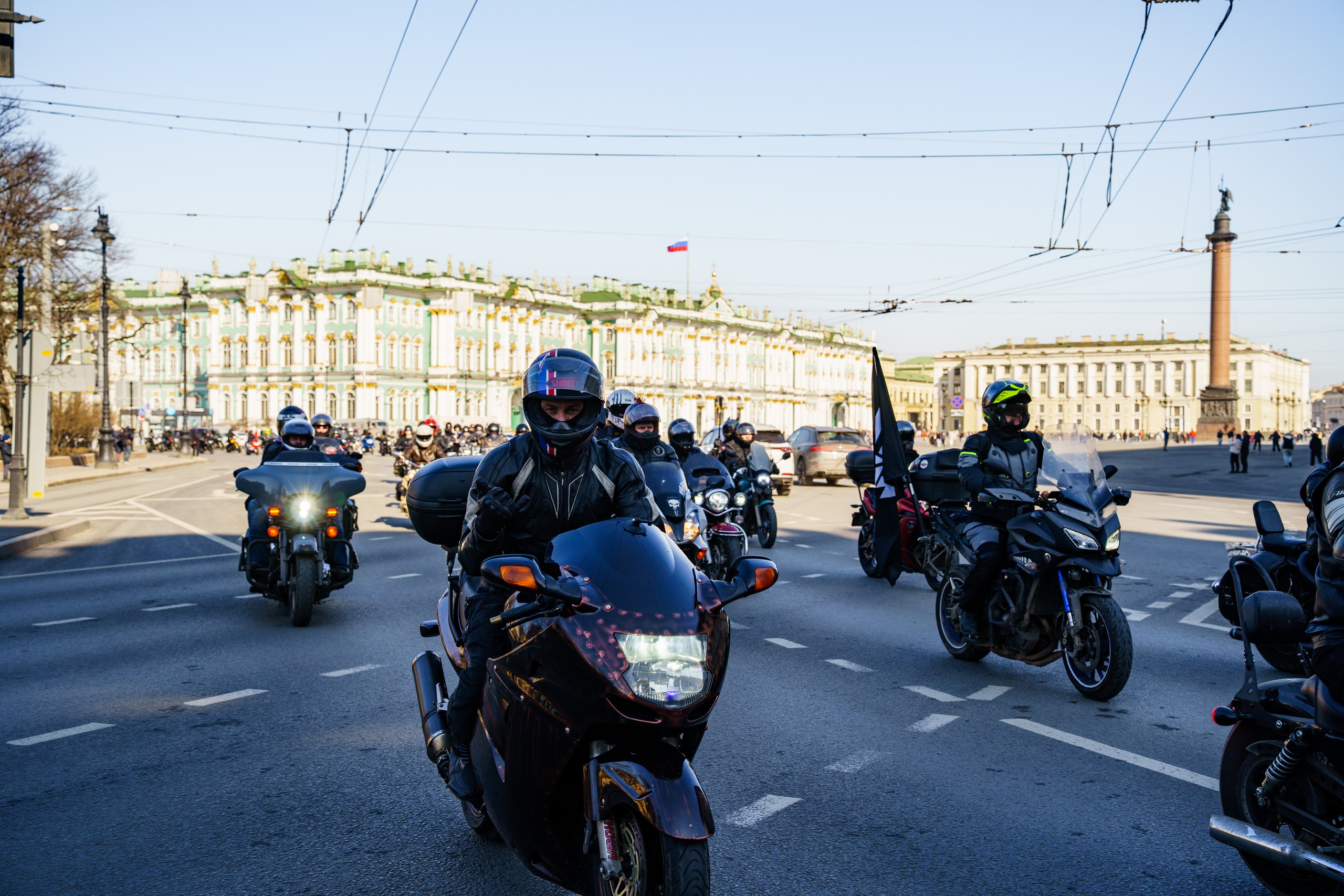 Прохват мотоклуба Norman Riders ч.1. Концертный и репортажный фотограф в Санкт-Петербурге Слава Пахомов