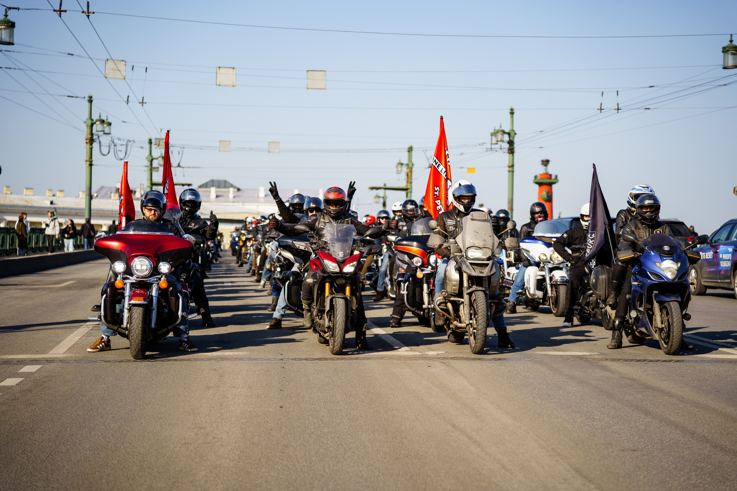 Прохват мотоклуба Norman Riders ч.1. Концертный и репортажный фотограф в Санкт-Петербурге Слава Пахомов