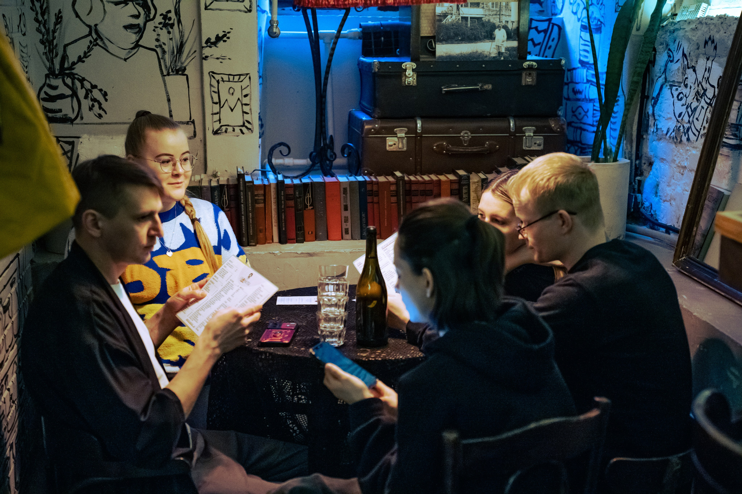 Гостевая смена Бара разбитых сердец в баре Обормоты. Концертный и репортажный фотограф в Санкт-Петербурге Слава Пахомов