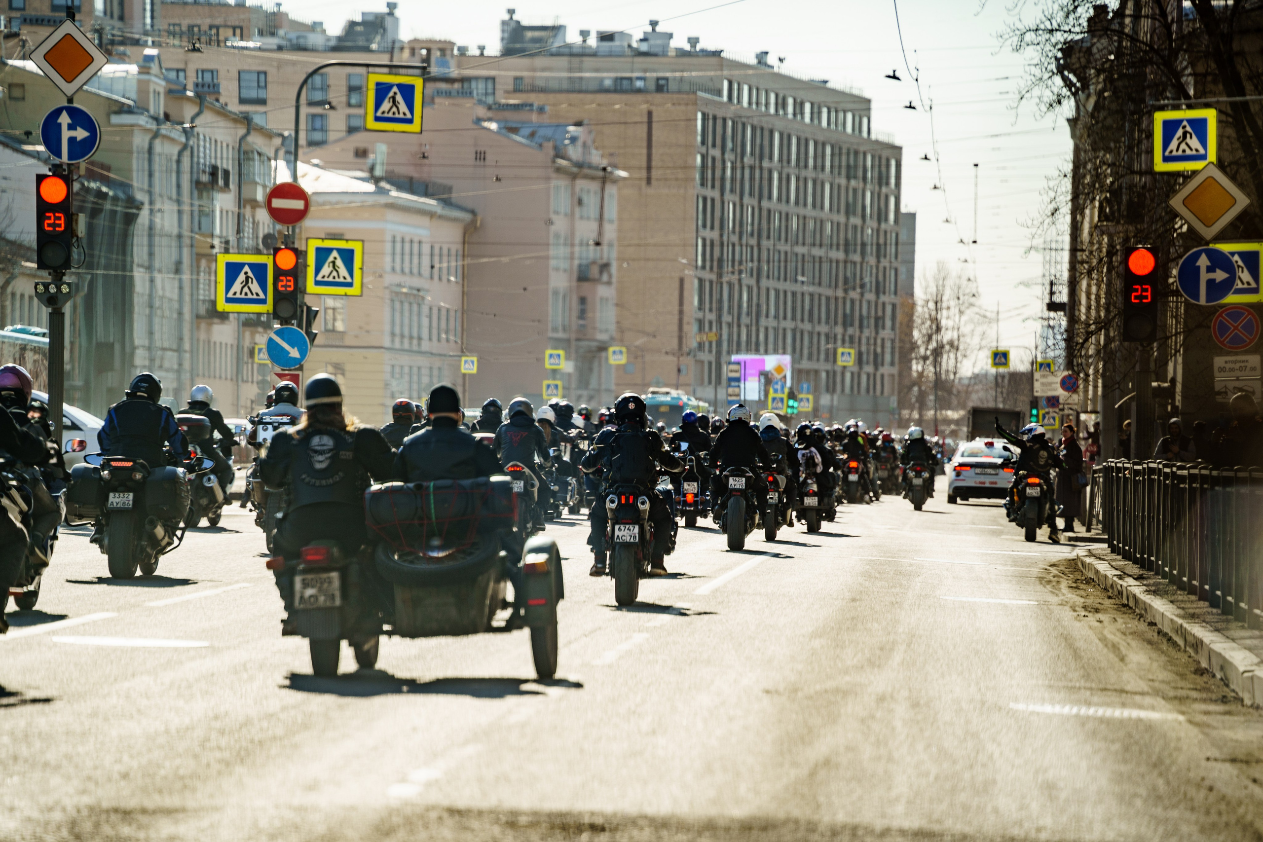 Прохват мотоклуба Norman Riders ч.1. Концертный и репортажный фотограф в Санкт-Петербурге Слава Пахомов