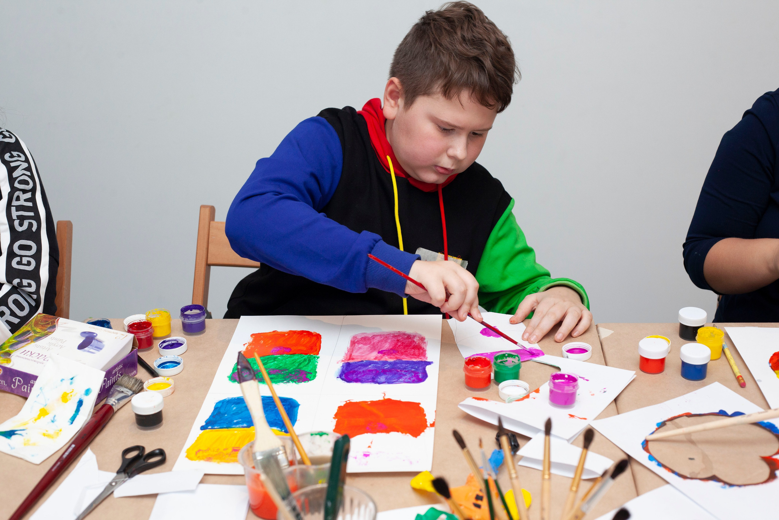 Детский мастер-класс в ММОМА. Stanislav Baryshev — People. Emotions. Atmosphere