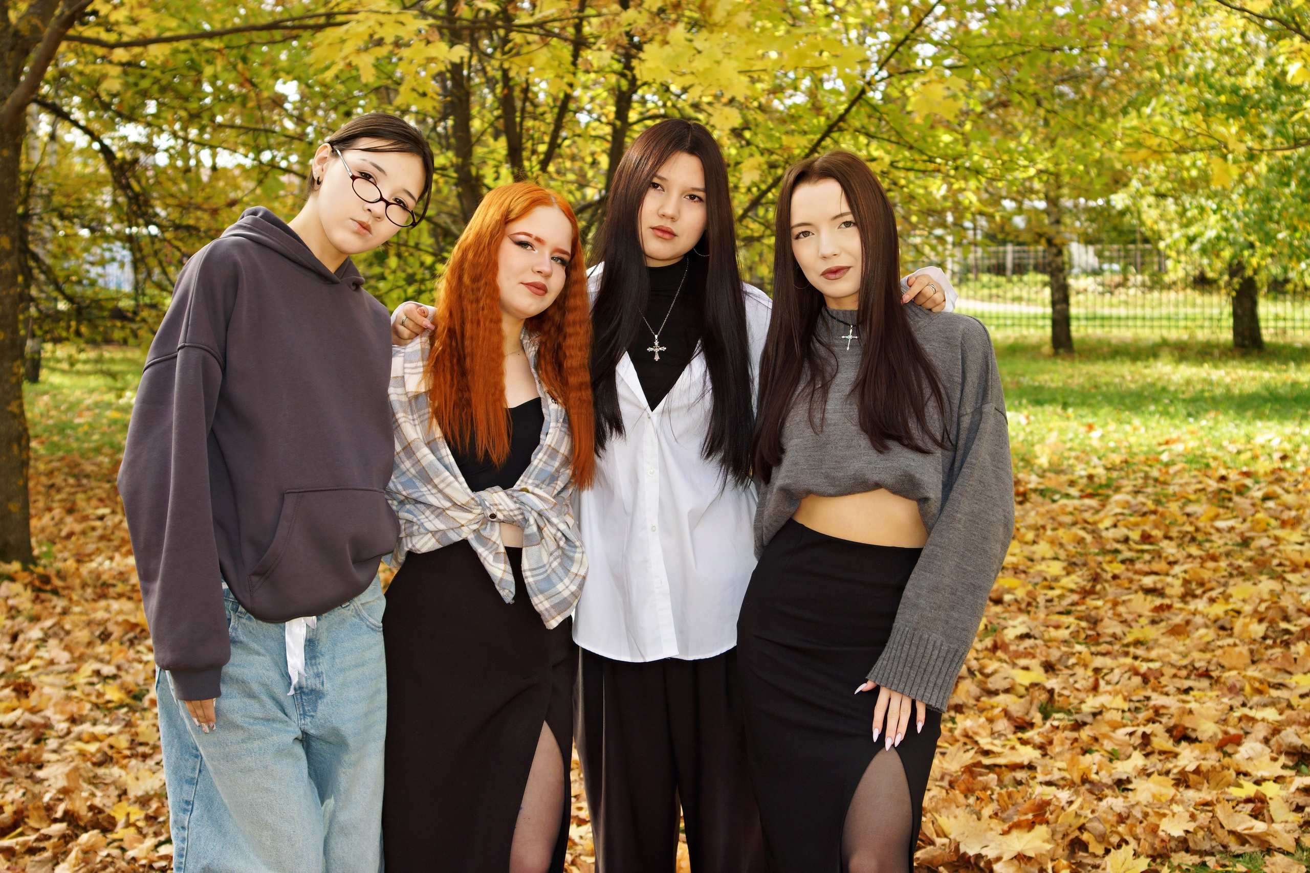 Осенняя фотосессия в школе г. Йошкар-Ола