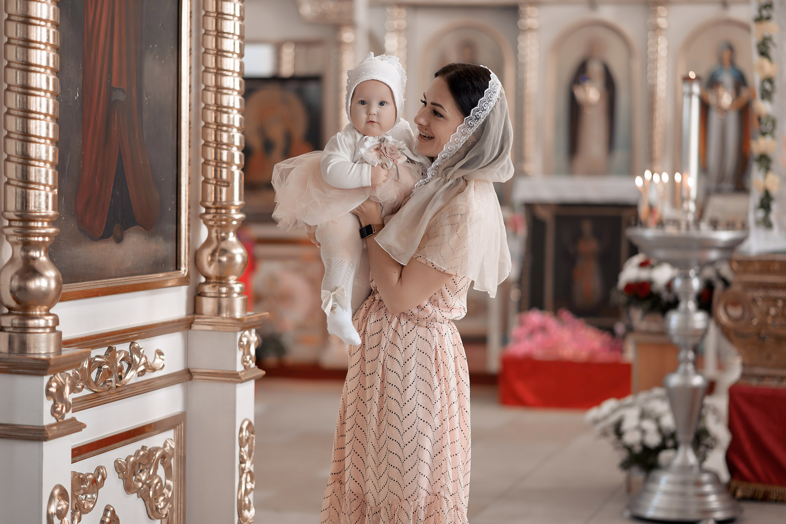 Крещение Екатнрины. Свадебный фотограф Белгород Валуйки Старый Оскол Воронеж