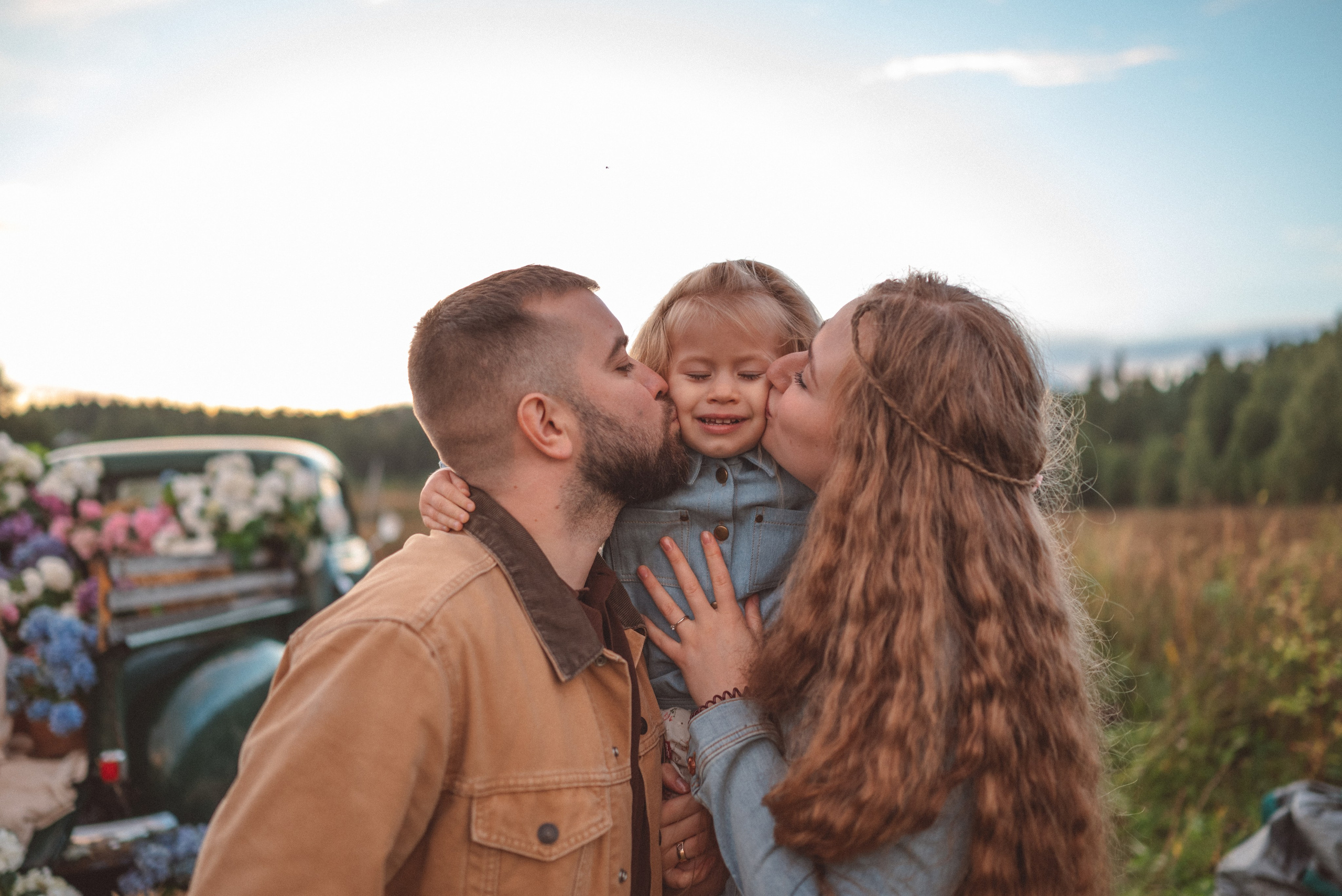 Гортензии. Семейный и детский фотограф в Москве Князева Диана