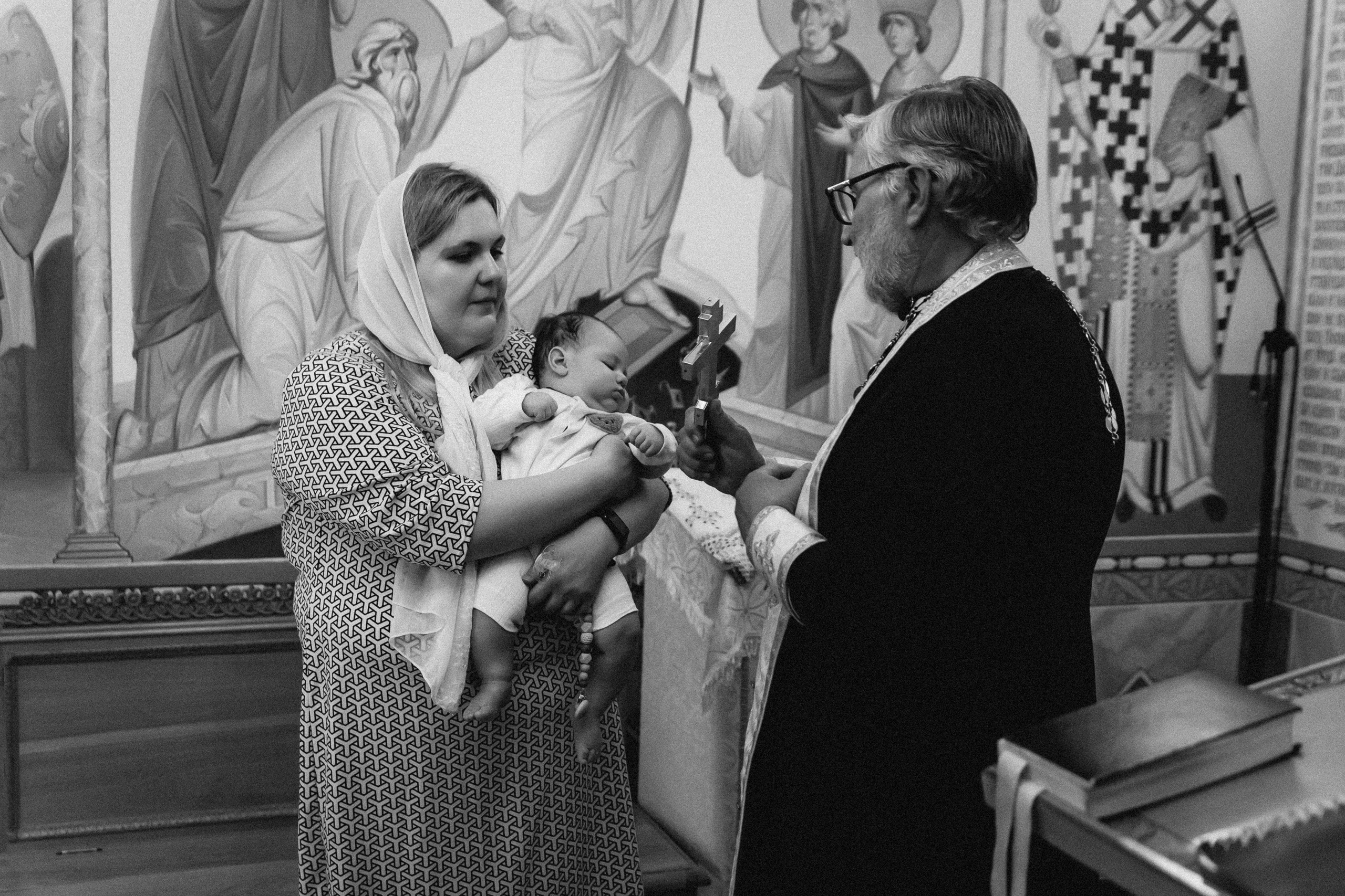 Крещение Максима. Семейный фотограф Минск Усова Ольга