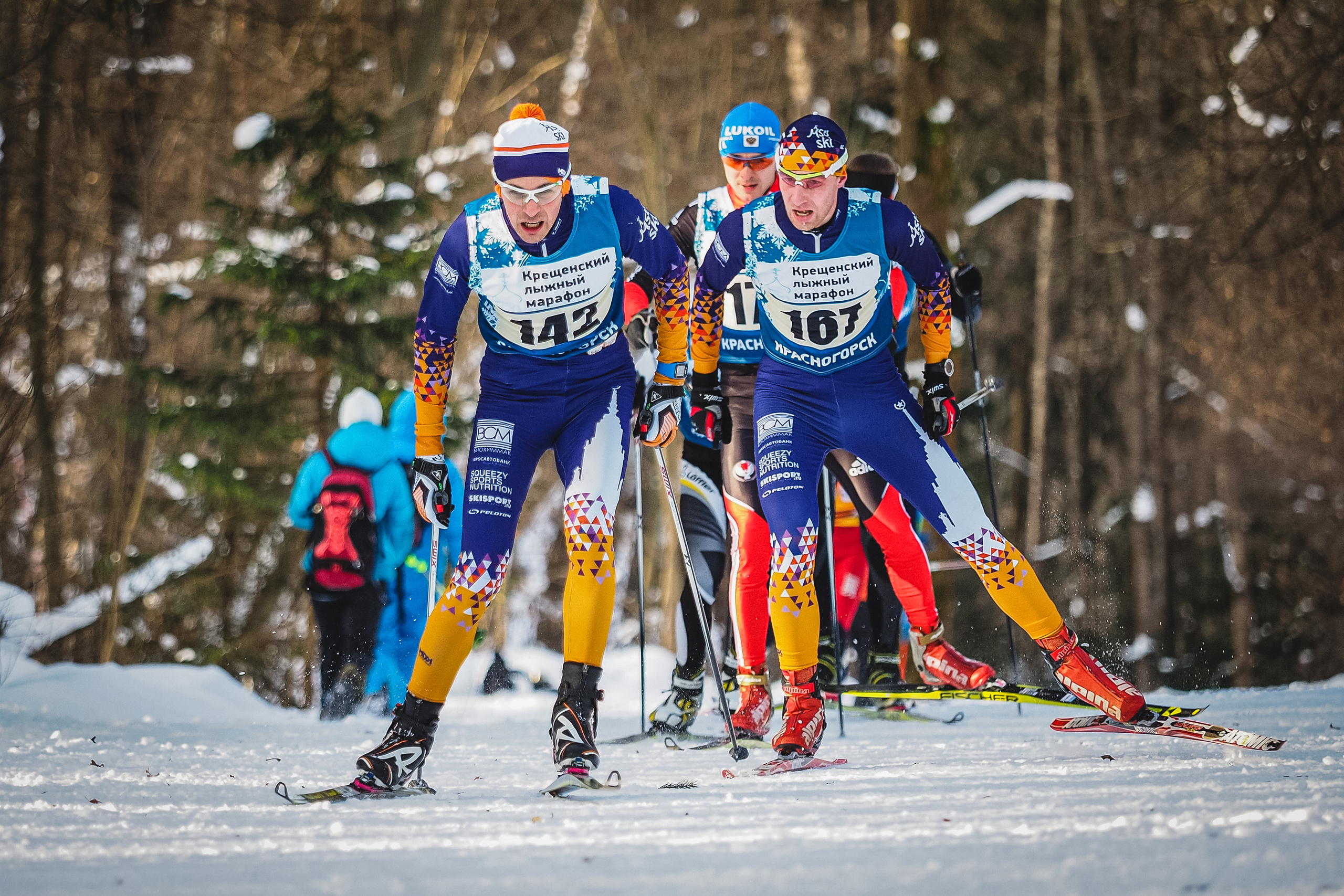 Крещенский лыжный марафон. Спортивный и репортажный фотограф Иван Счетчиков