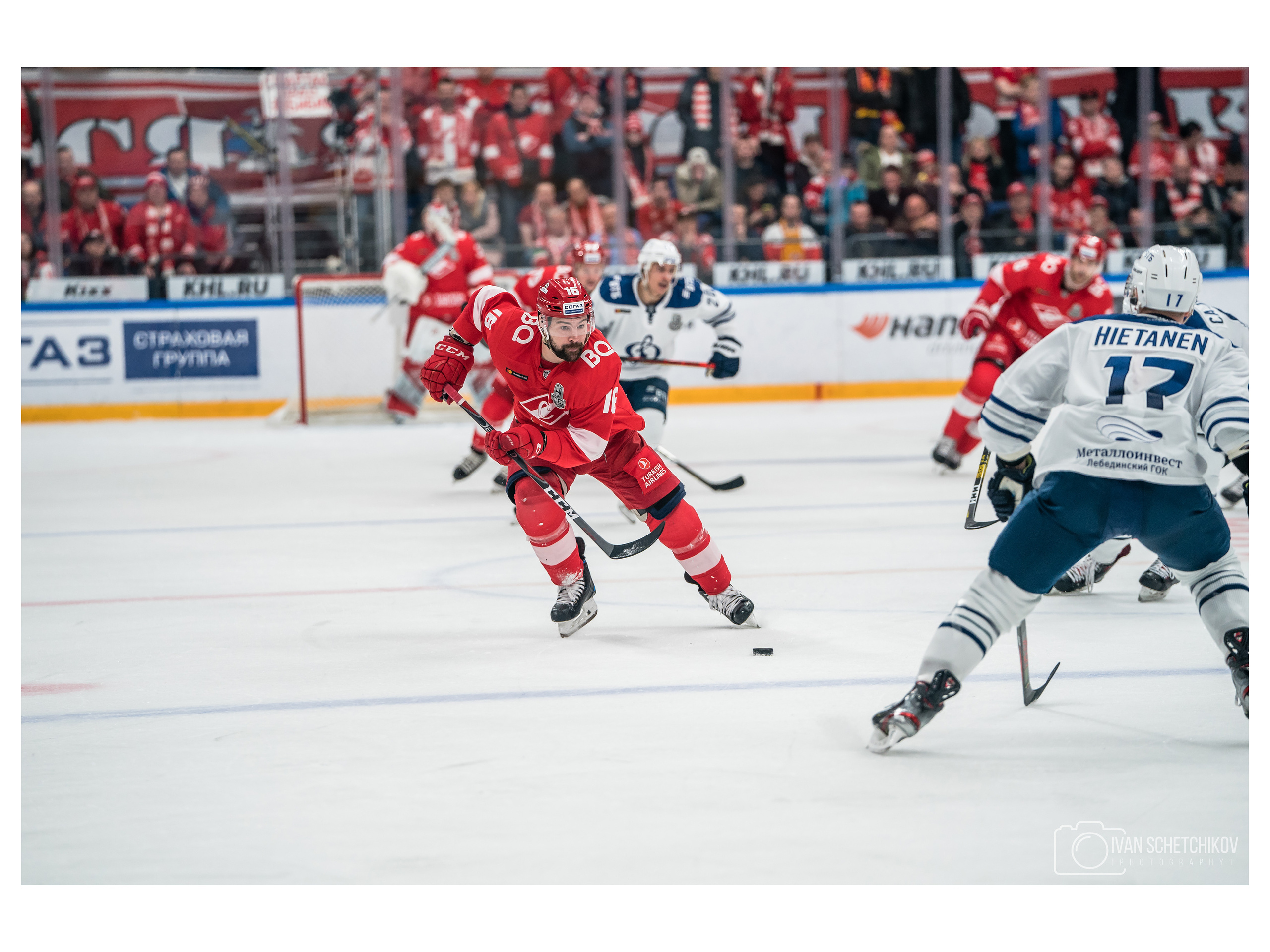 Спартак М — Динамо М. Спортивный и репортажный фотограф Иван Счетчиков