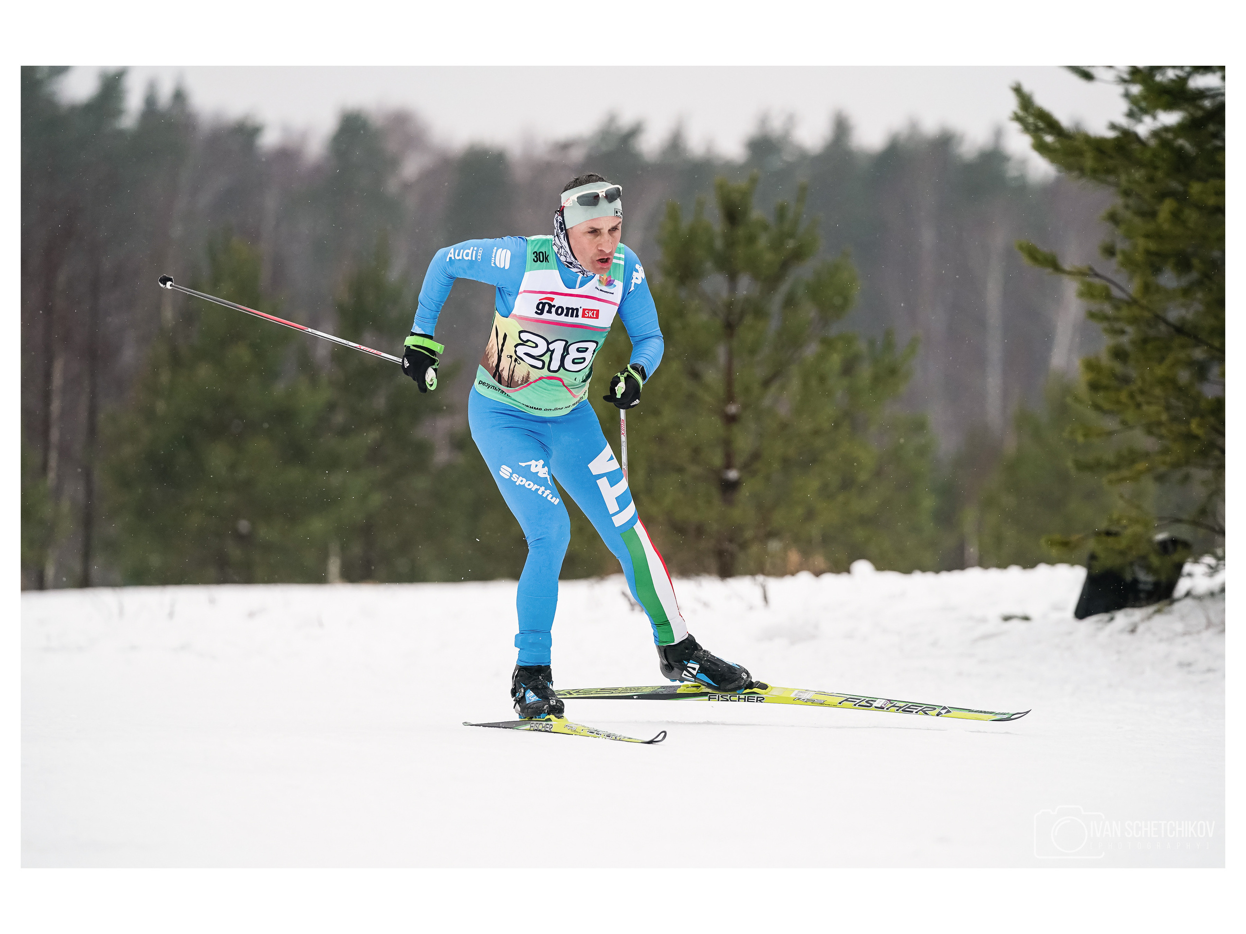 SkiGrom 30k. Спортивный и репортажный фотограф Иван Счетчиков