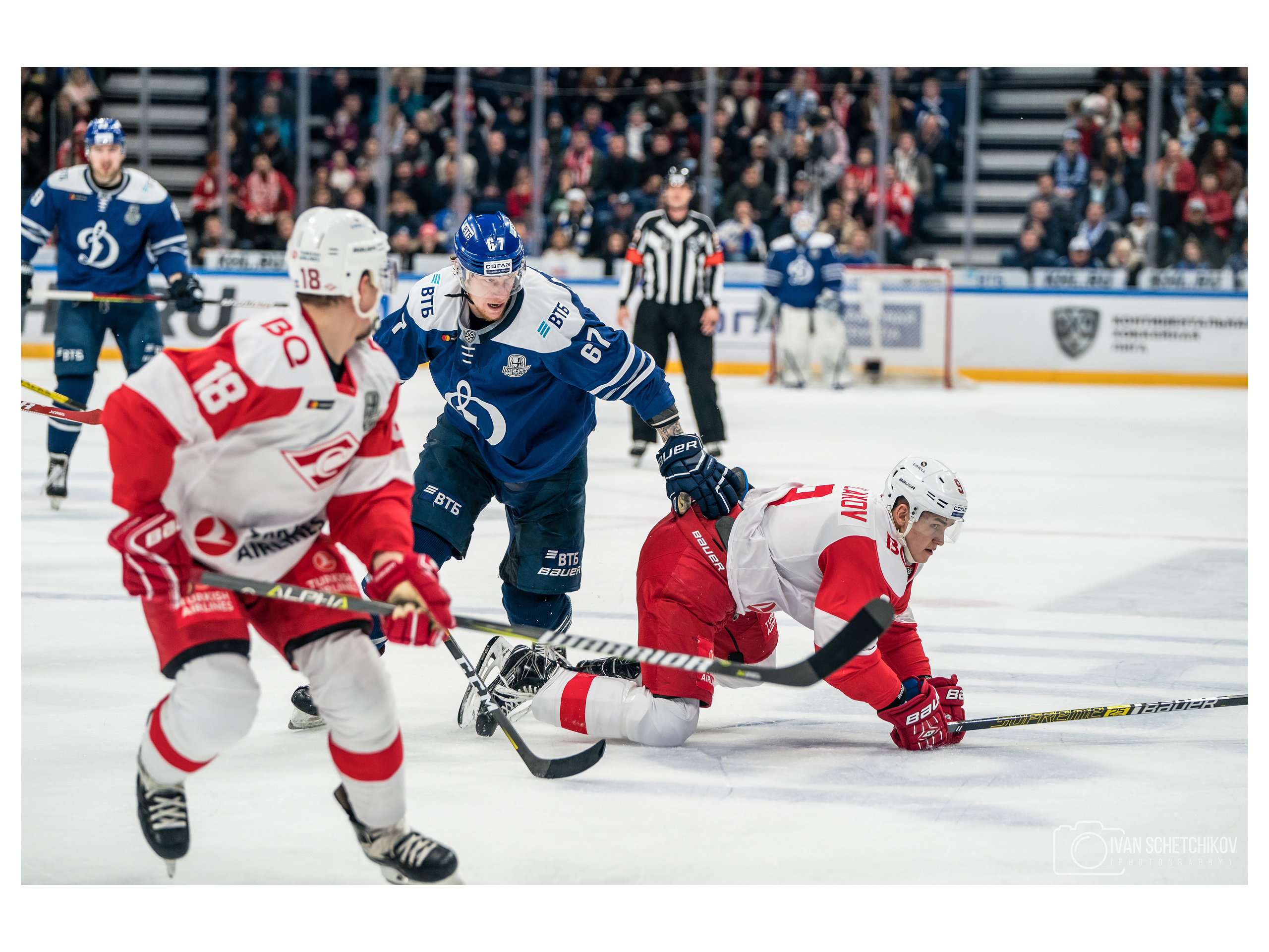 Динамо М — Спартак М. Спортивный и репортажный фотограф Иван Счетчиков