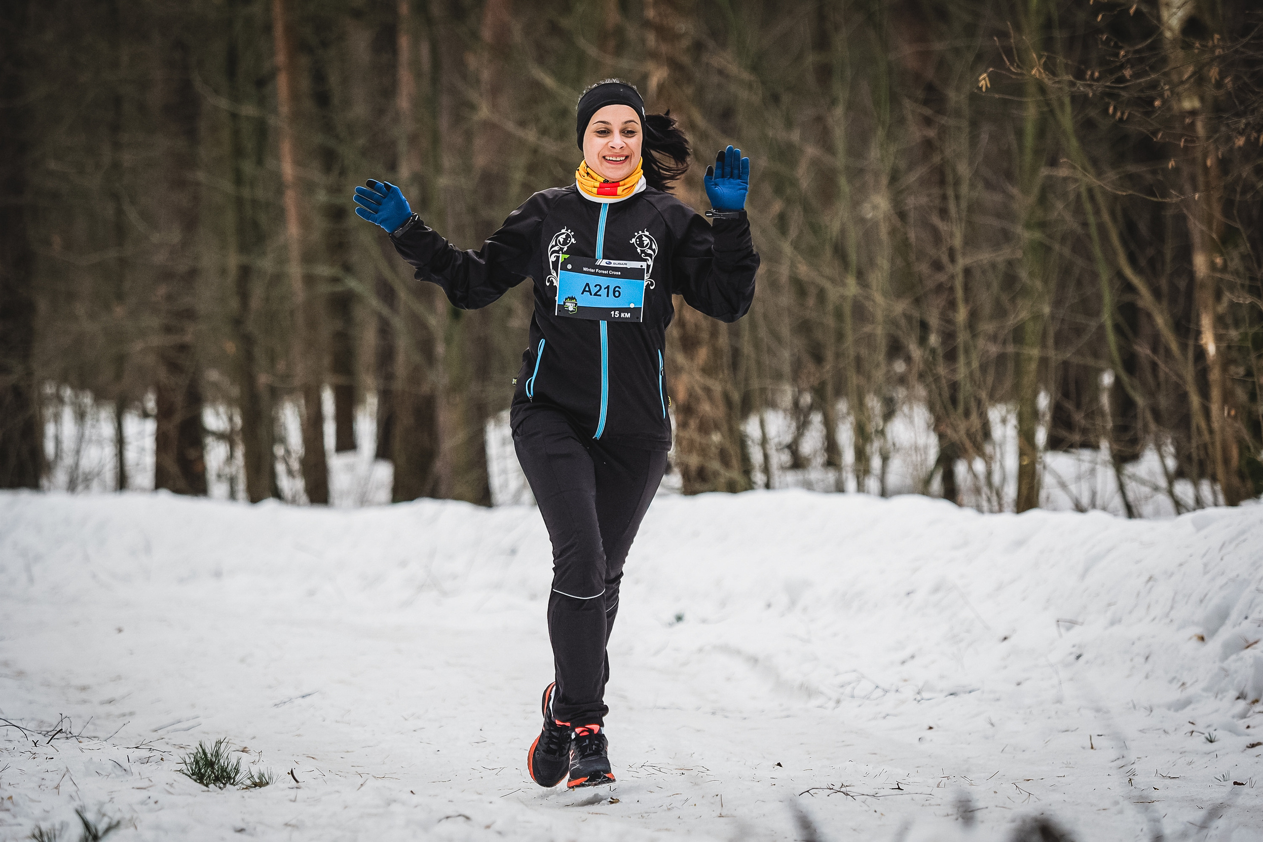 Winter Forest Cross II. Спортивный и репортажный фотограф Иван Счетчиков