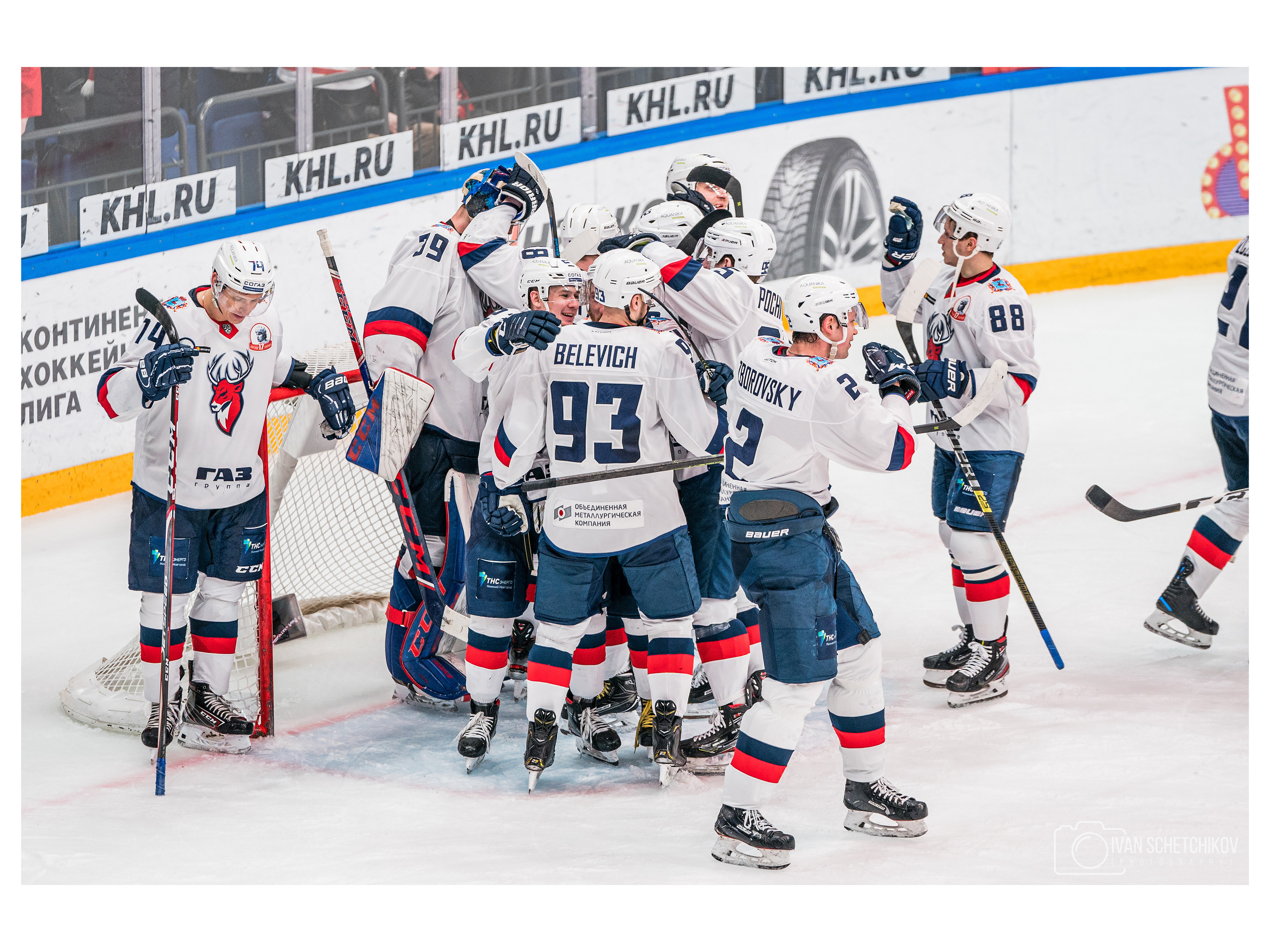 Спартак М — Торпедо НН. Спортивный и репортажный фотограф Иван Счетчиков