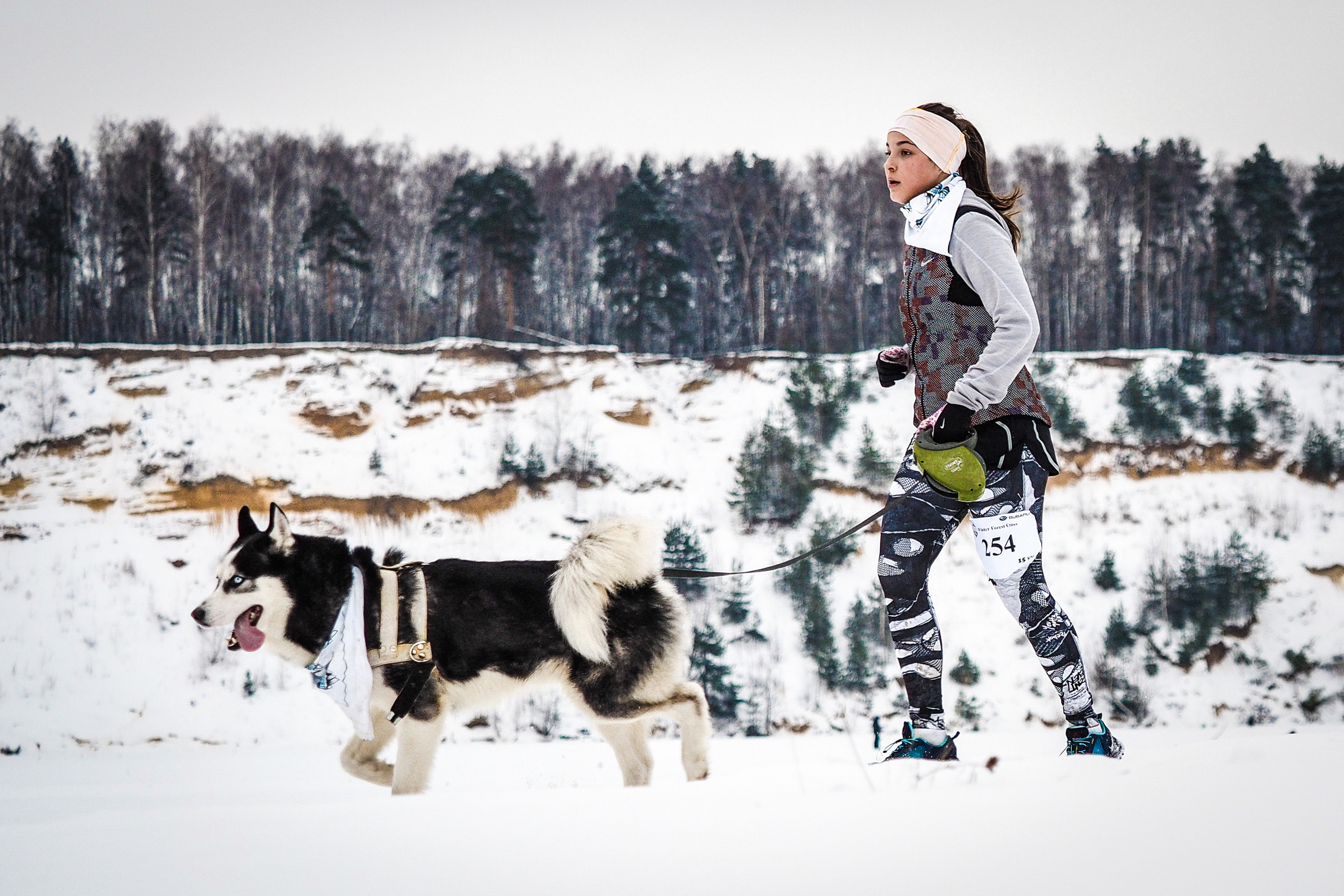 Winter Forest Cross. Спортивный и репортажный фотограф Иван Счетчиков