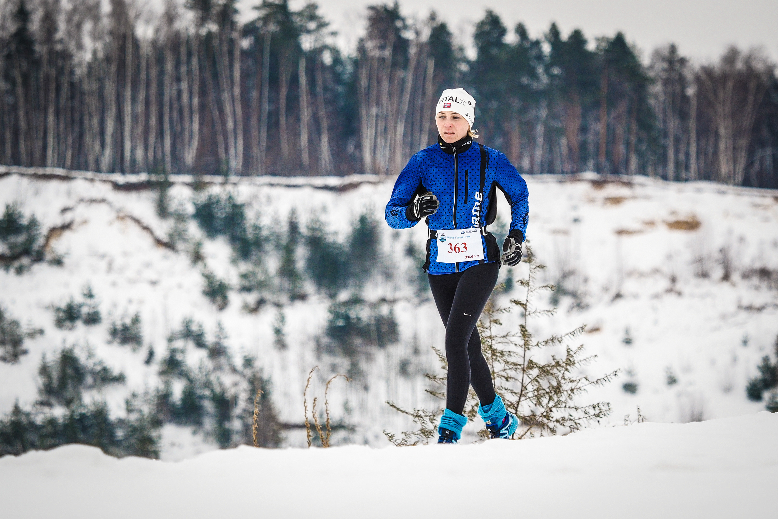 Winter Forest Cross. Спортивный и репортажный фотограф Иван Счетчиков