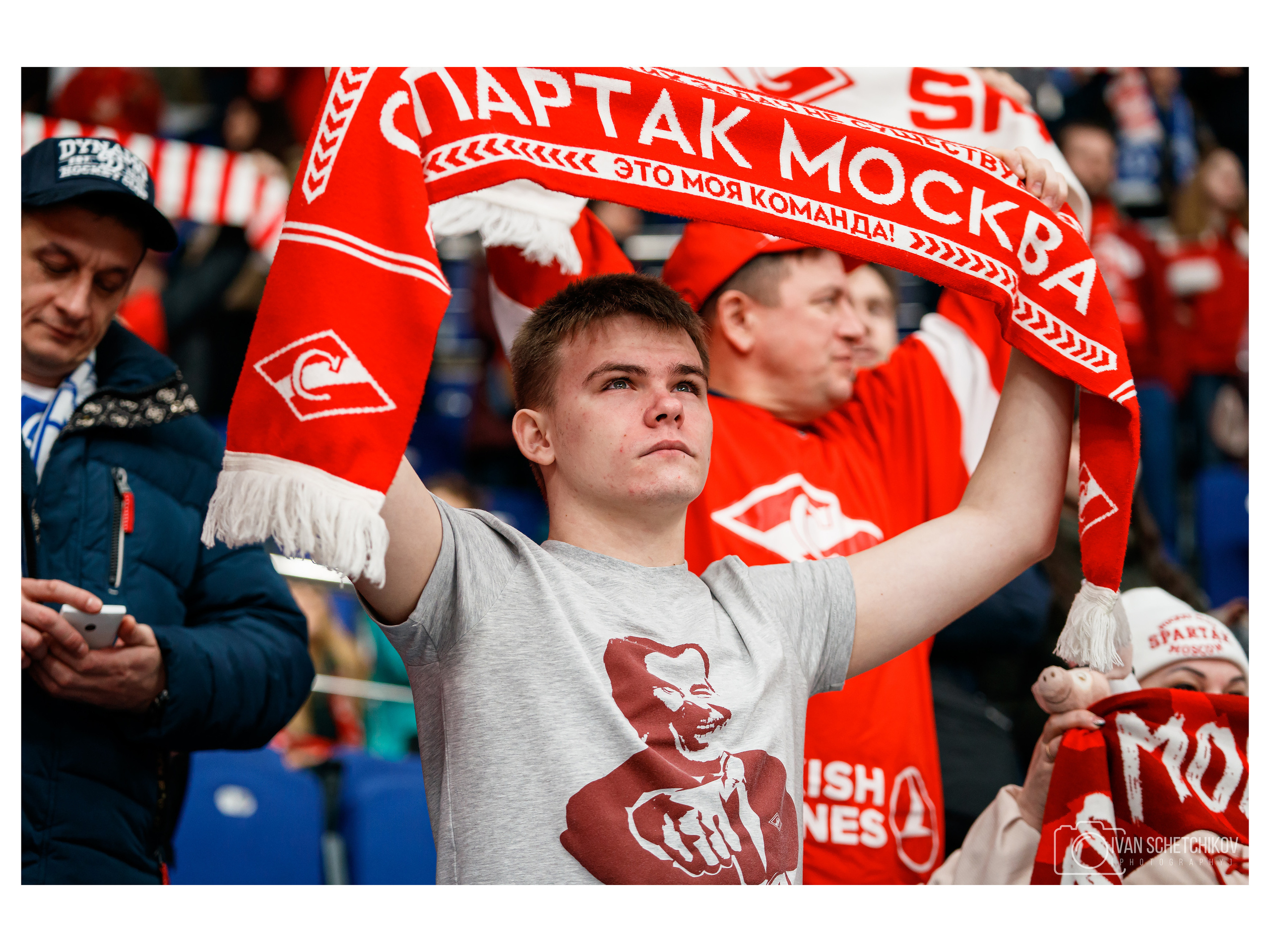 Спартак М — Динамо М. Спортивный и репортажный фотограф Иван Счетчиков