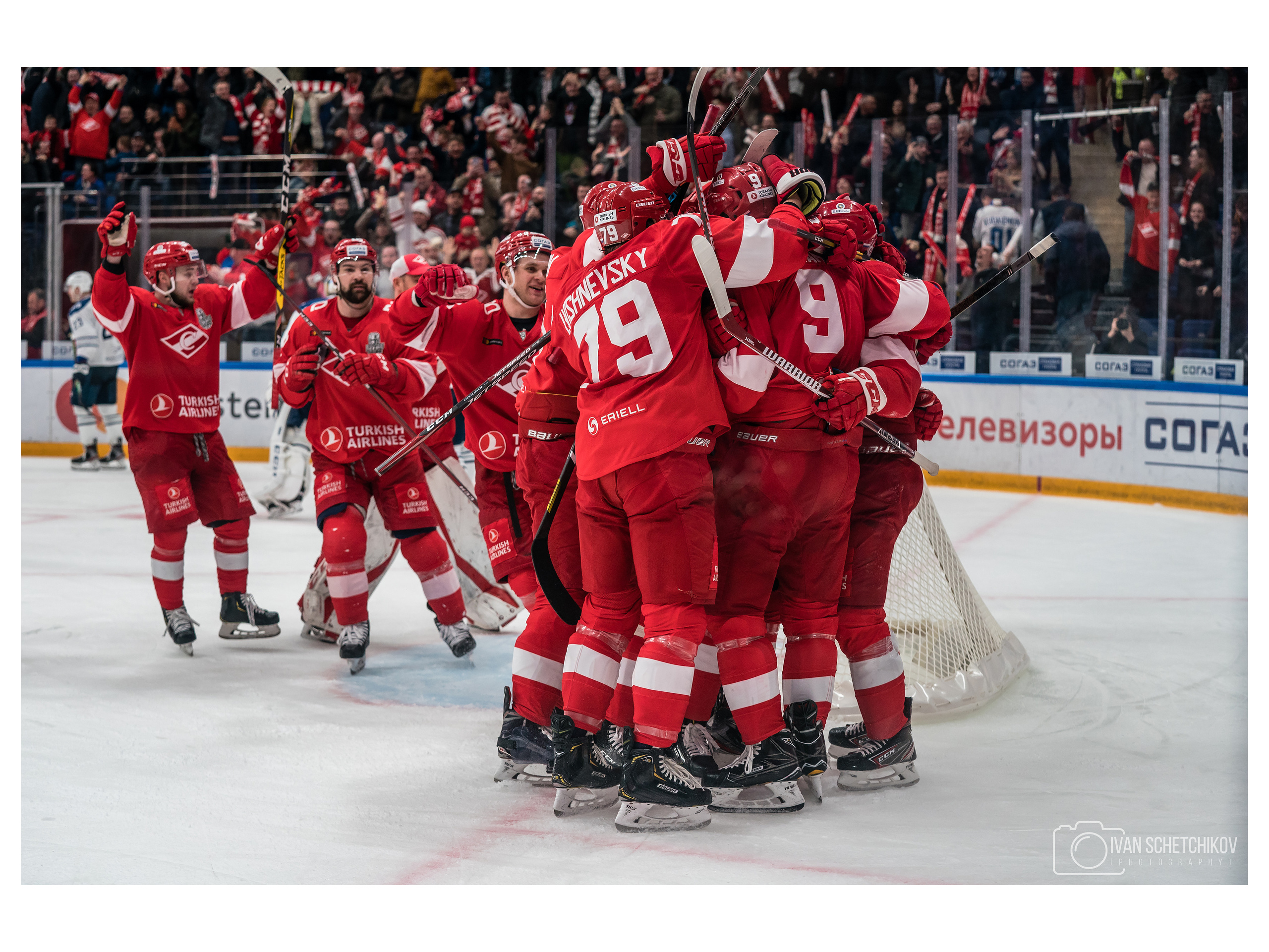 Спартак М — Динамо М. Спортивный и репортажный фотограф Иван Счетчиков