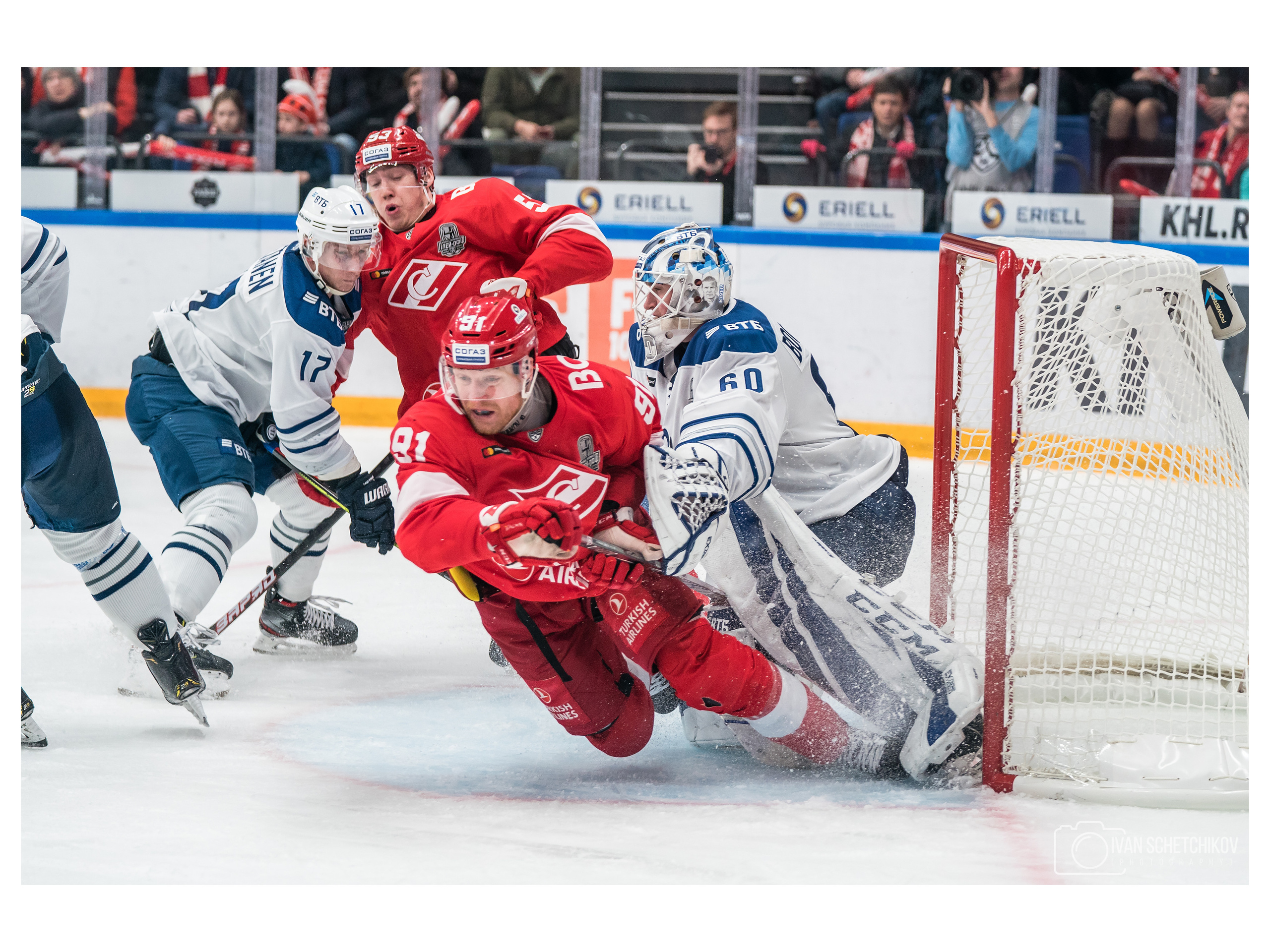 Спартак М — Динамо М. Спортивный и репортажный фотограф Иван Счетчиков