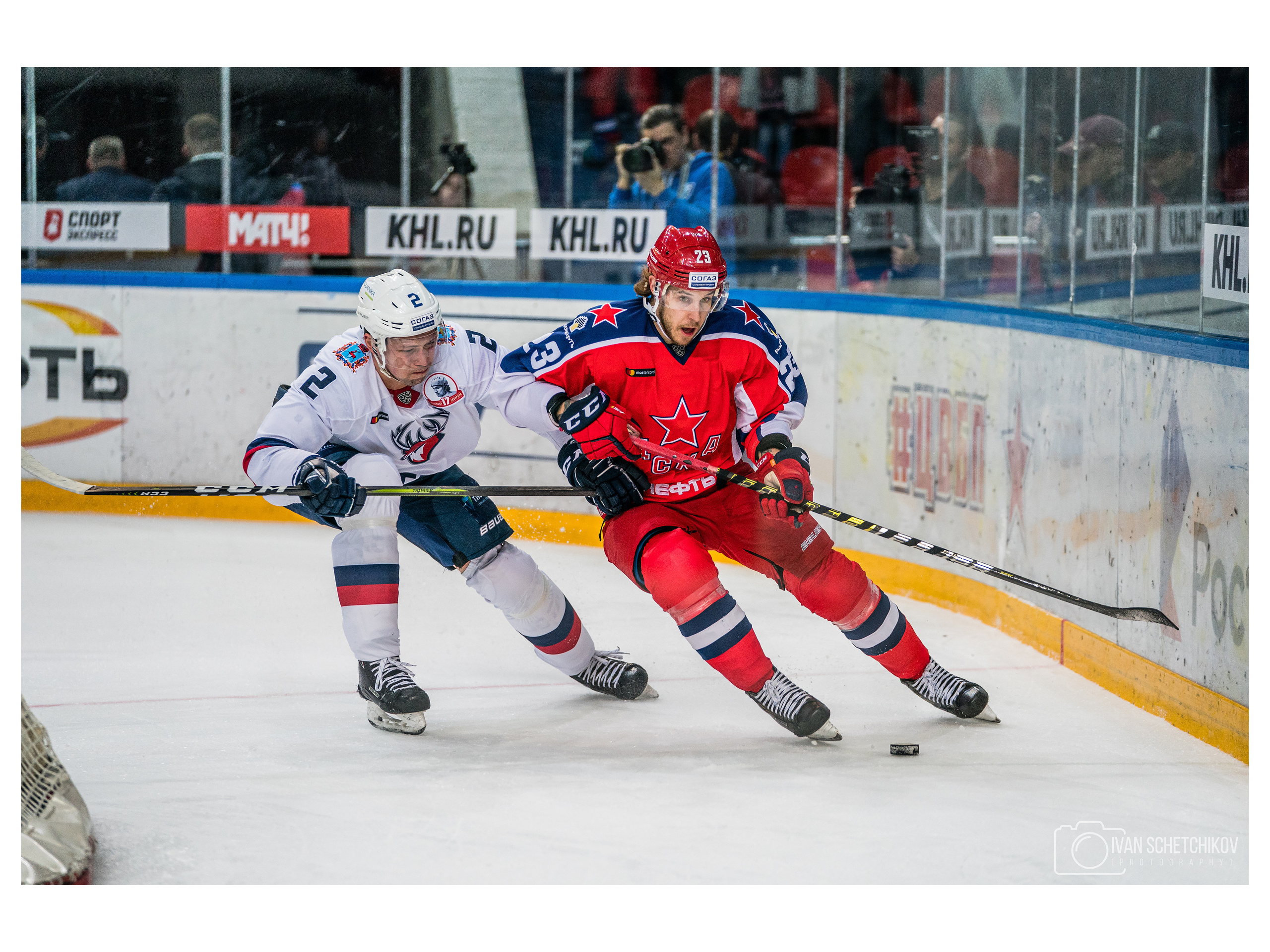 ЦСКА — Торпедо НН. Спортивный и репортажный фотограф Иван Счетчиков