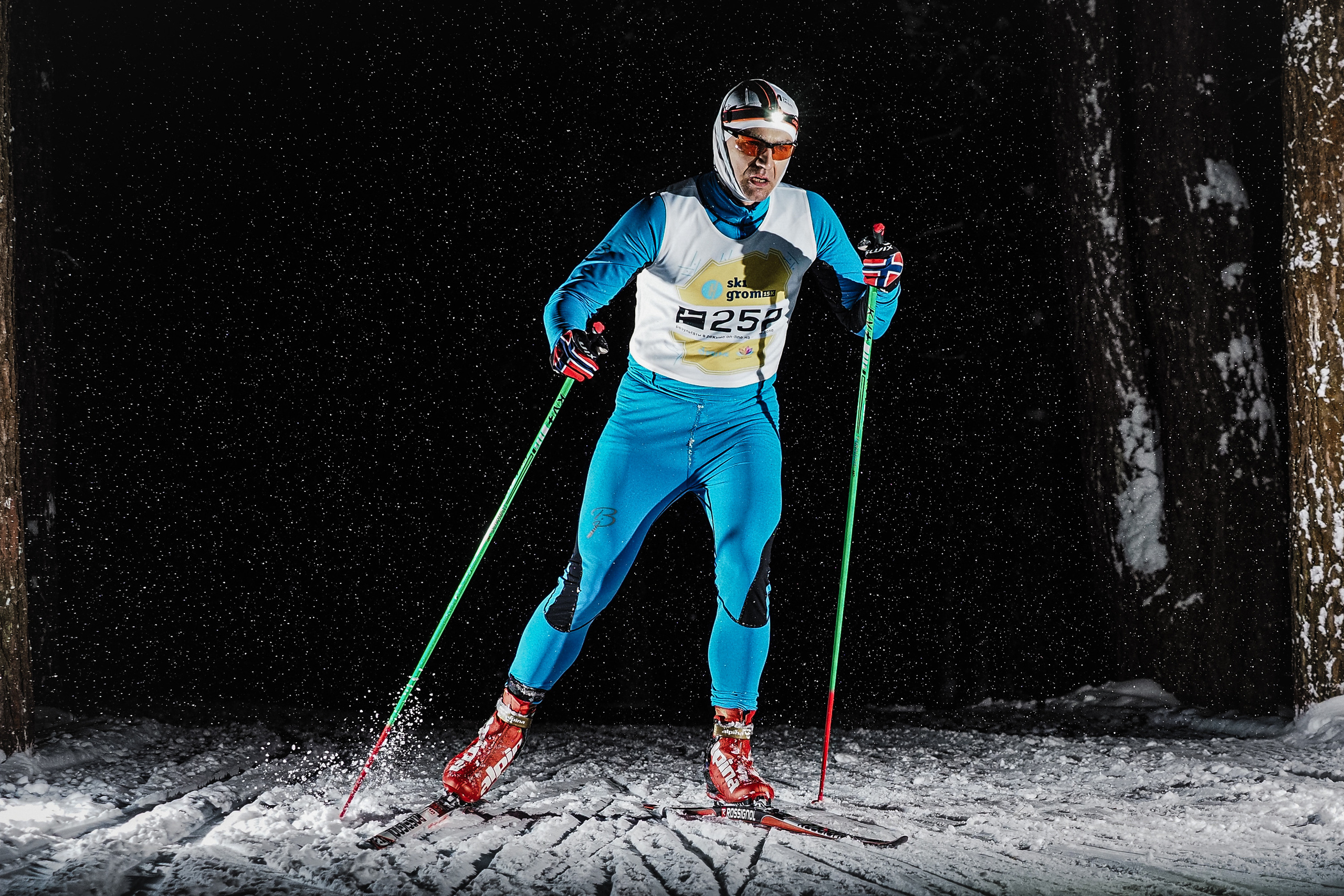 SkiGromNight15k. Спортивный и репортажный фотограф Иван Счетчиков