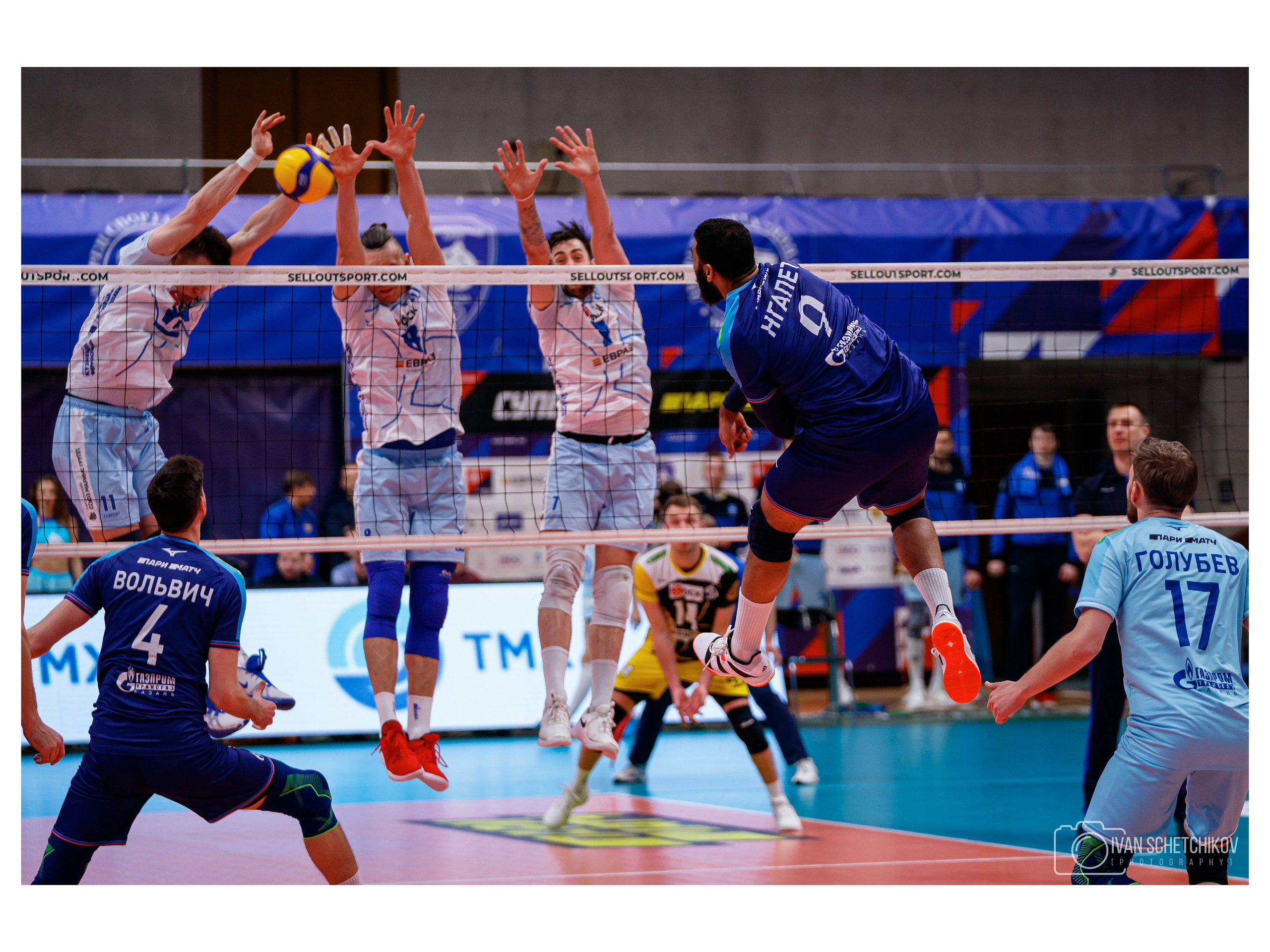 Динамо М — Зенит Казань. Спортивный и репортажный фотограф Иван Счетчиков