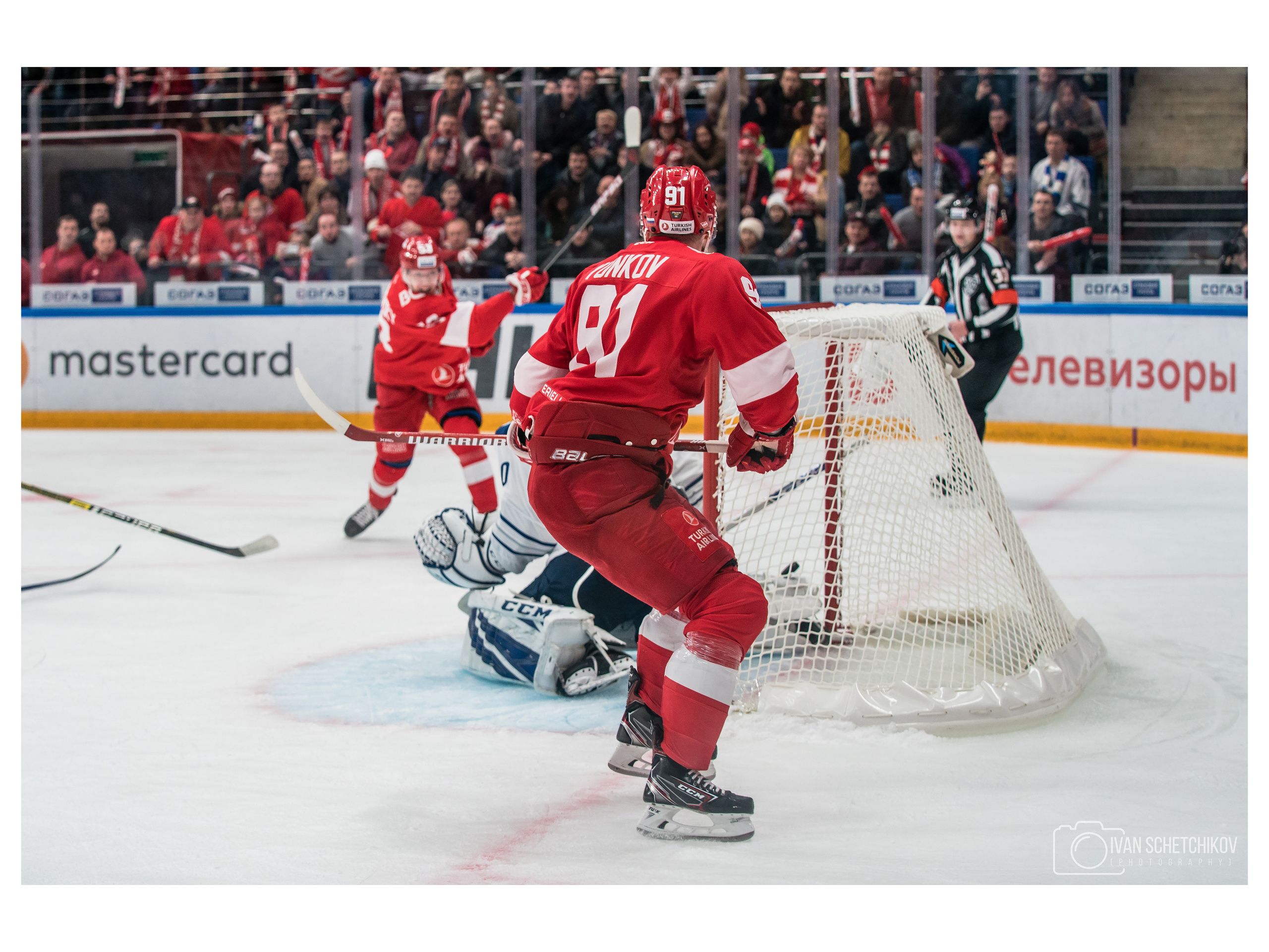 Спартак М — Динамо М. Спортивный и репортажный фотограф Иван Счетчиков