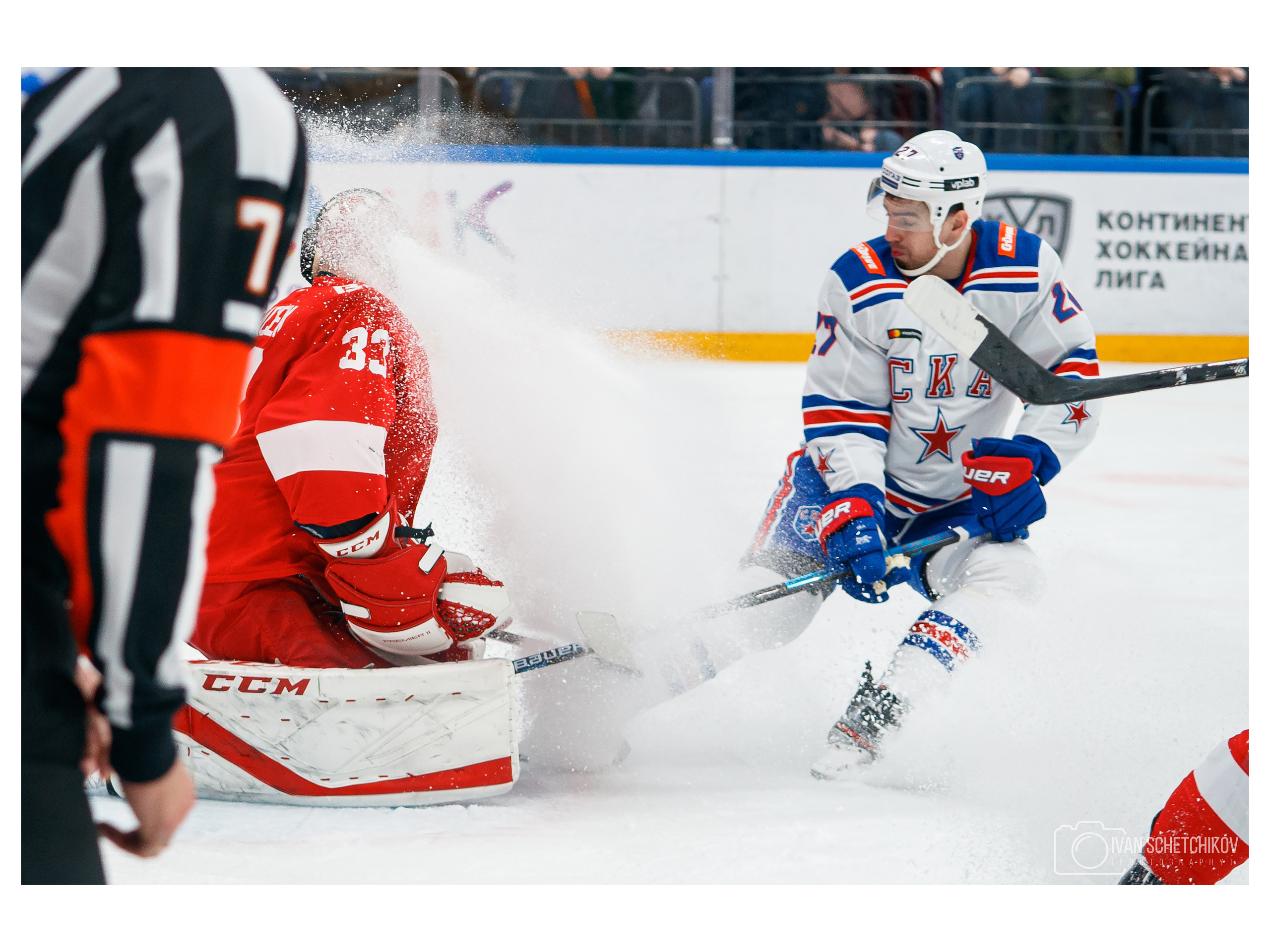 Спартак М — СКА. Спортивный и репортажный фотограф Иван Счетчиков