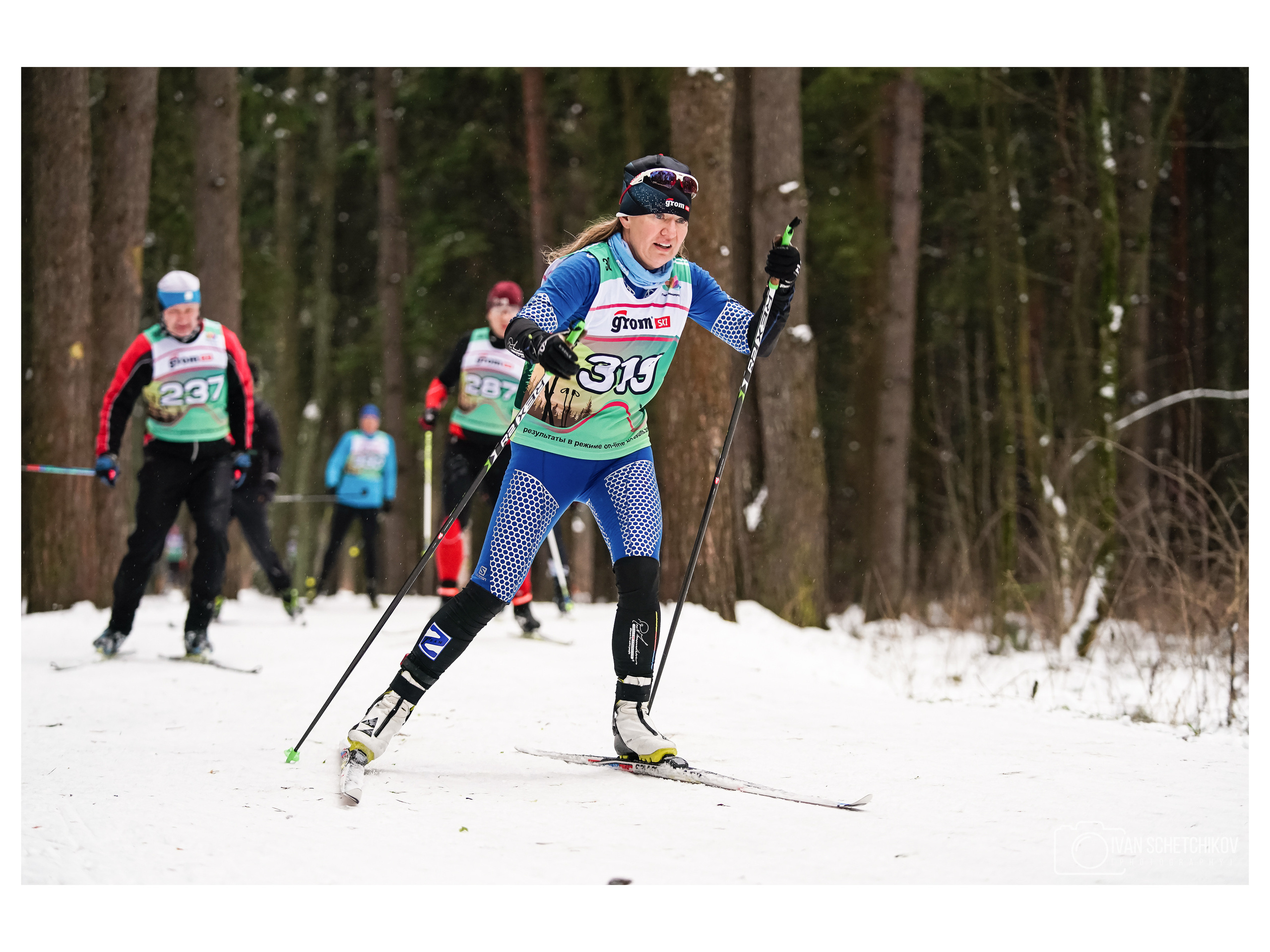 SkiGrom 30k. Спортивный и репортажный фотограф Иван Счетчиков