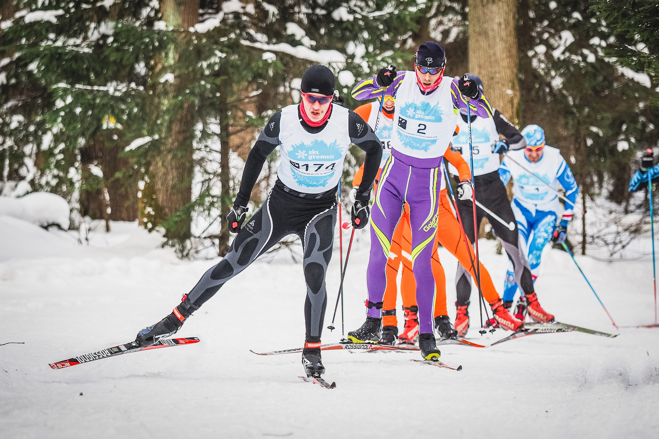 SkiGrom Bitza 30k. Спортивный и репортажный фотограф Иван Счетчиков