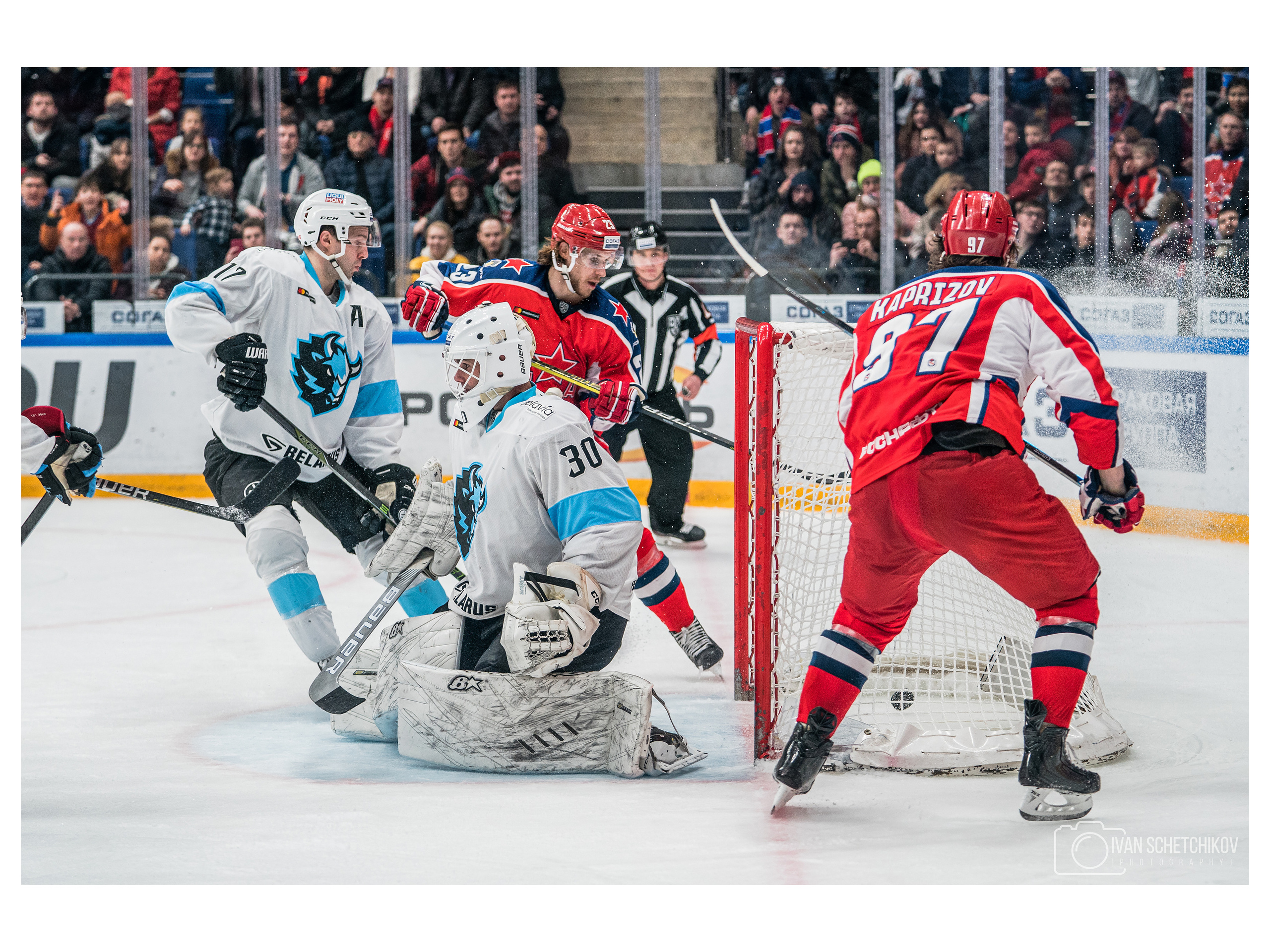 ЦСКА — Динамо Минск. Спортивный и репортажный фотограф Иван Счетчиков