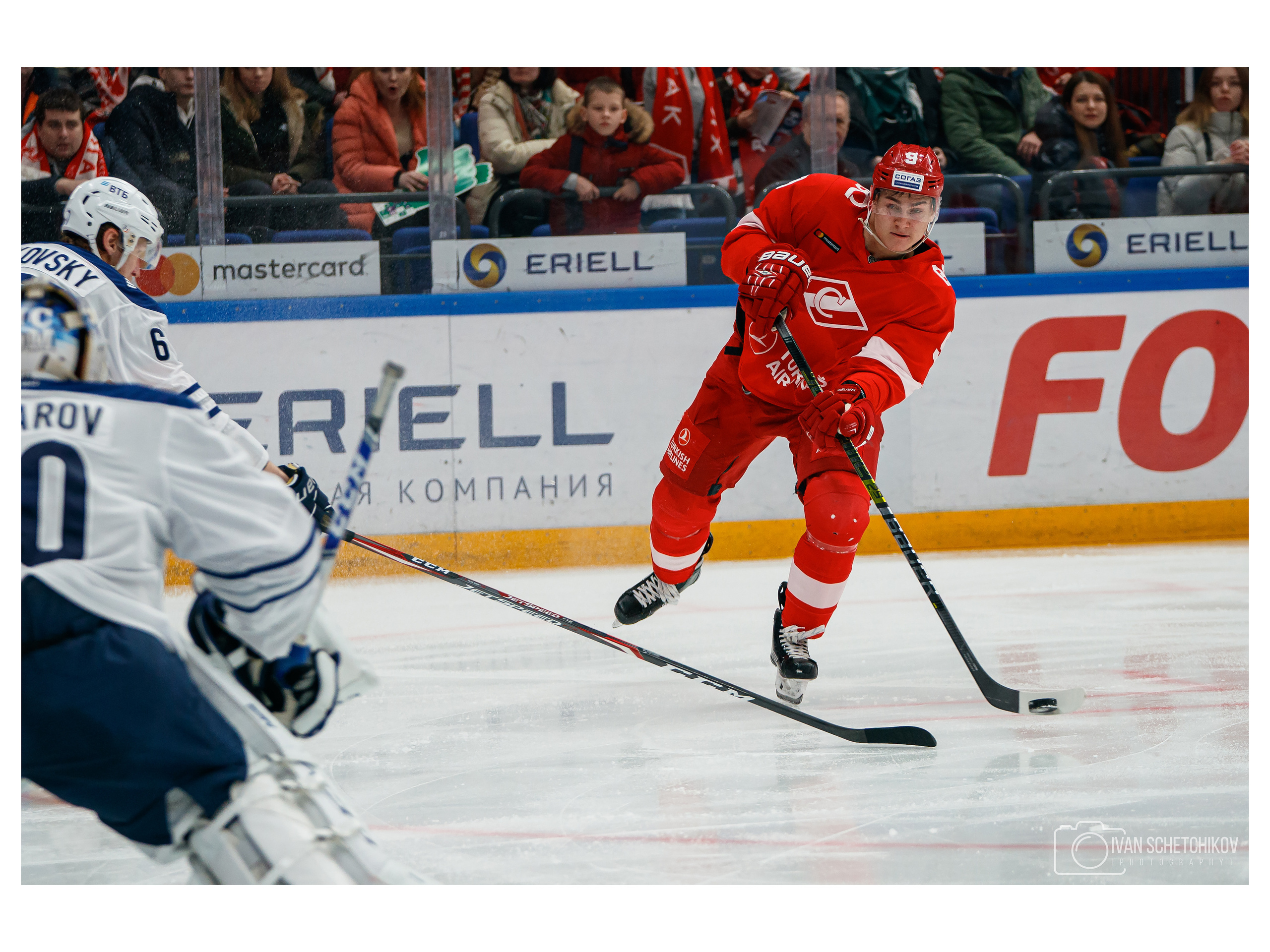 Спартак М — Динамо М. Спортивный и репортажный фотограф Иван Счетчиков