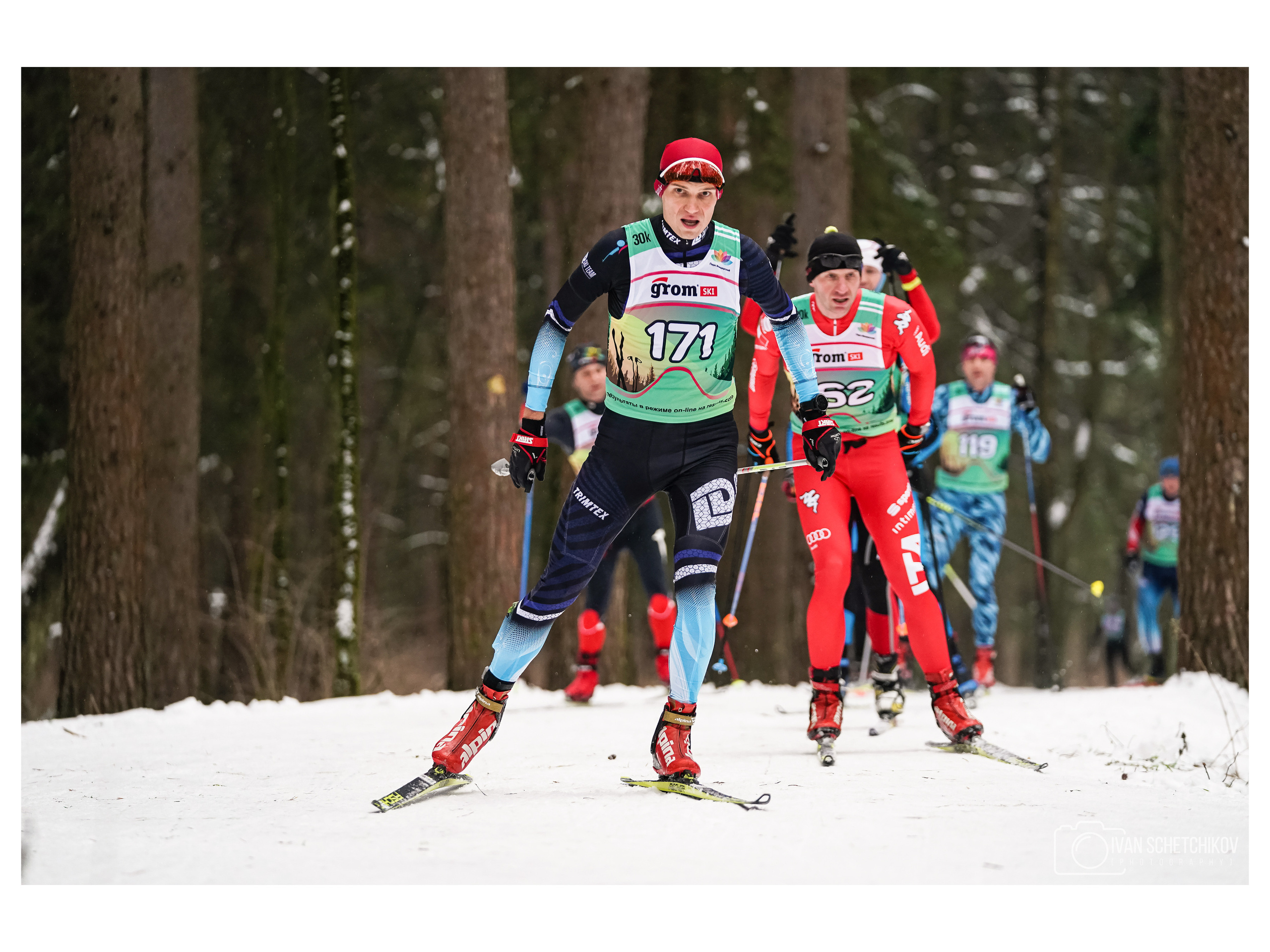 SkiGrom 30k. Спортивный и репортажный фотограф Иван Счетчиков