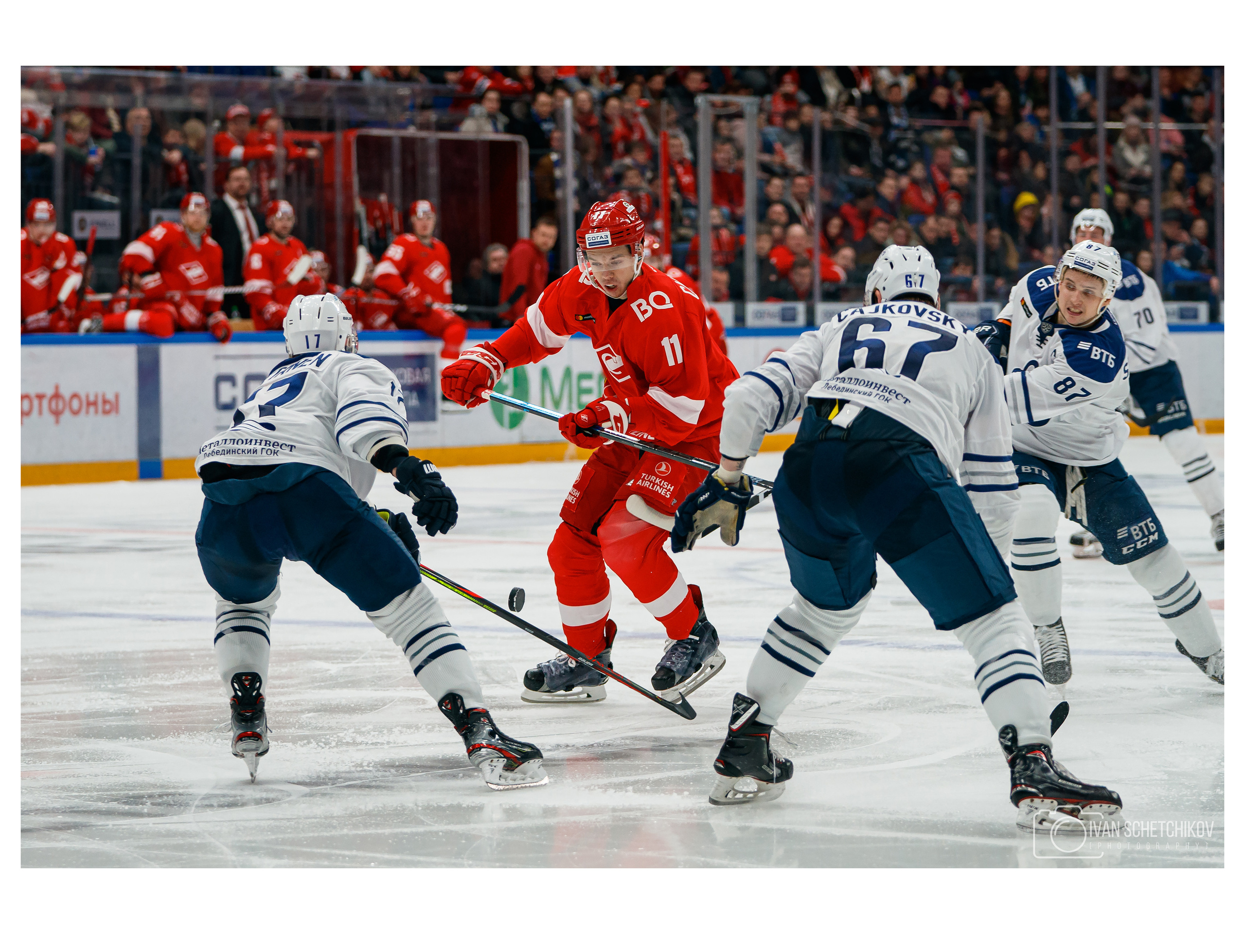 Спартак М — Динамо М. Спортивный и репортажный фотограф Иван Счетчиков