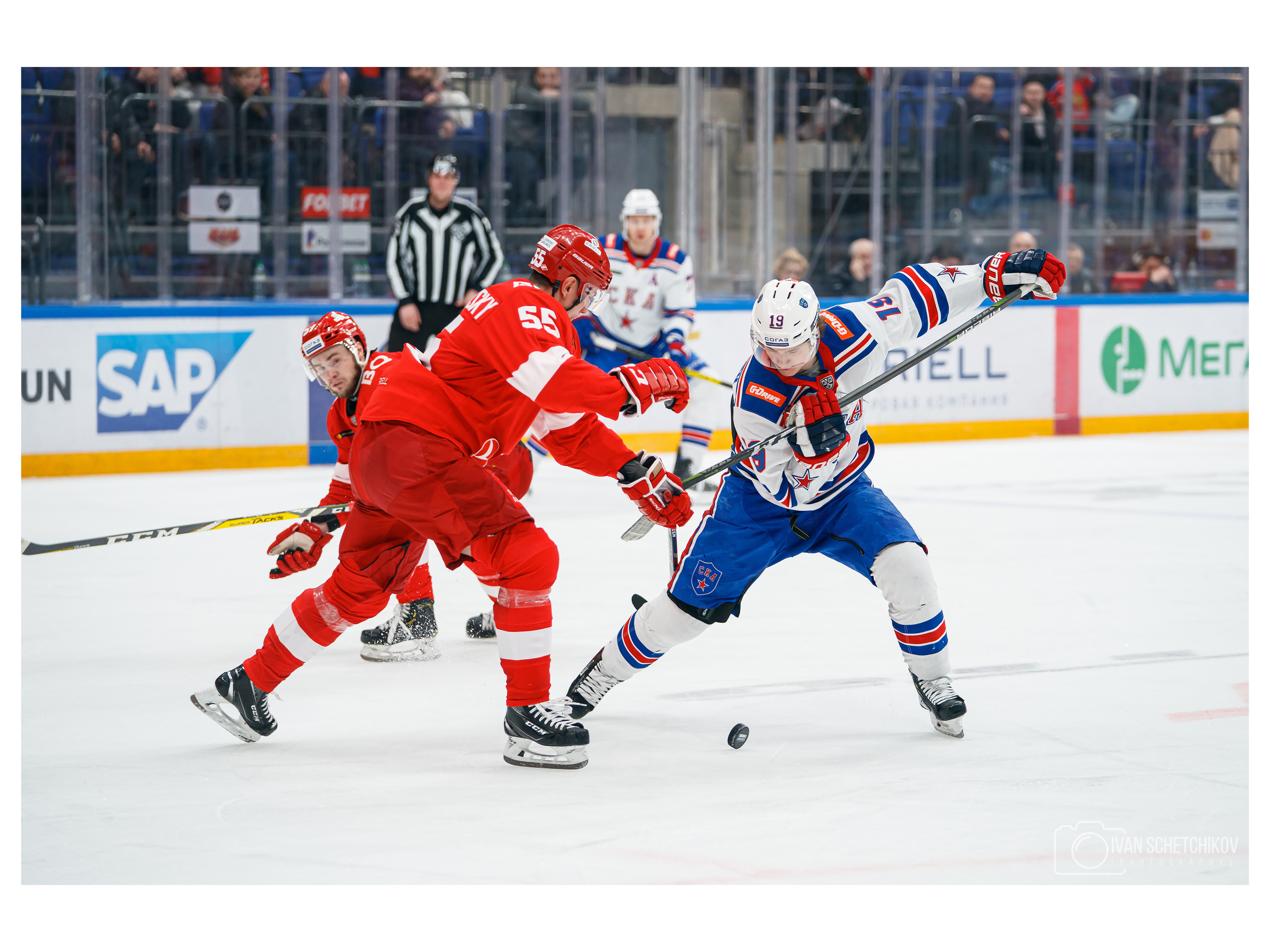 Спартак М — СКА. Спортивный и репортажный фотограф Иван Счетчиков