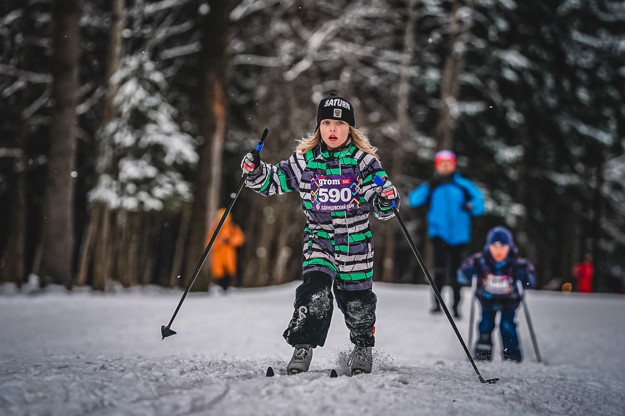 Ski Grom Night Odintsovo. Спортивный и репортажный фотограф Иван Счетчиков