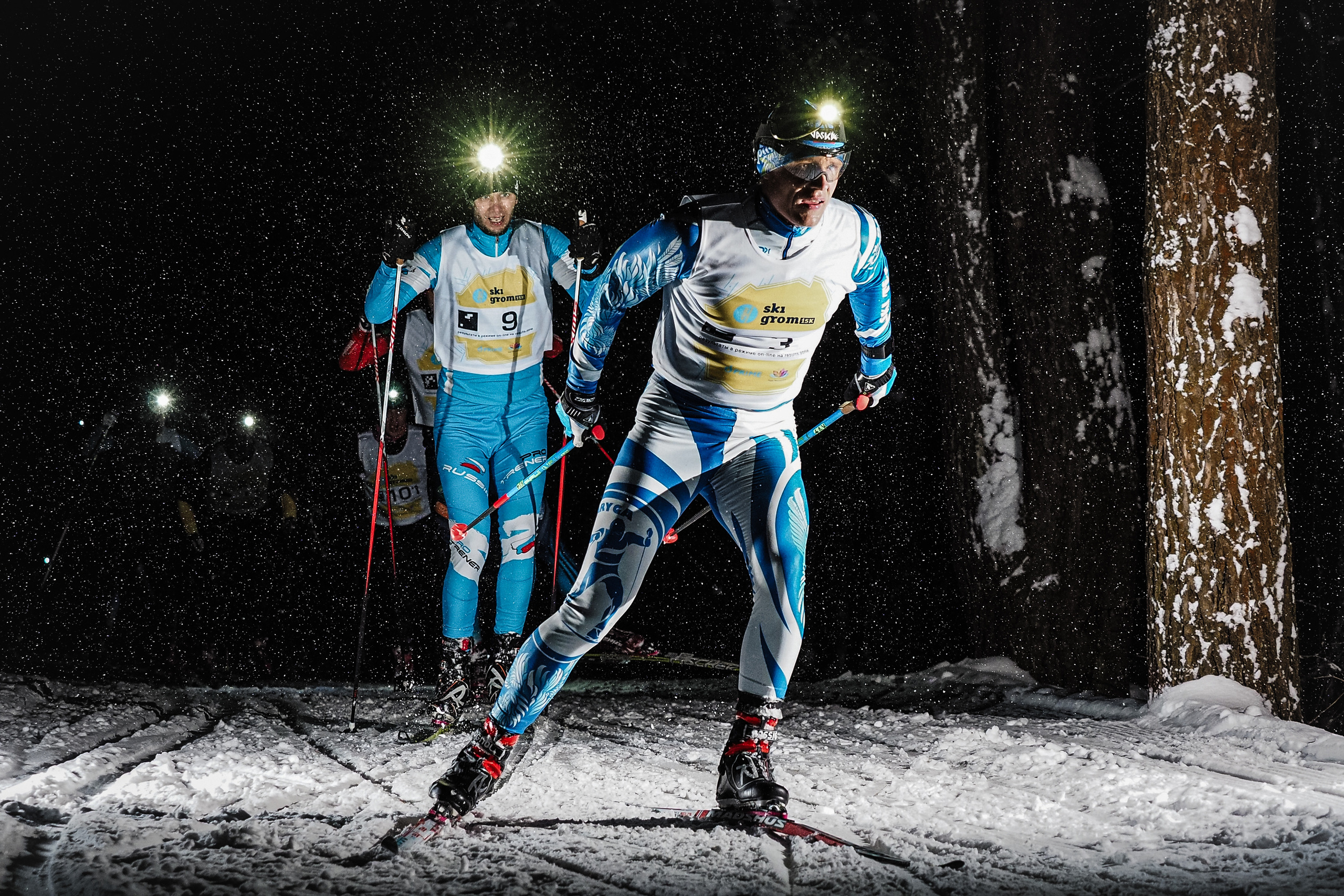 SkiGromNight15k. Спортивный и репортажный фотограф Иван Счетчиков