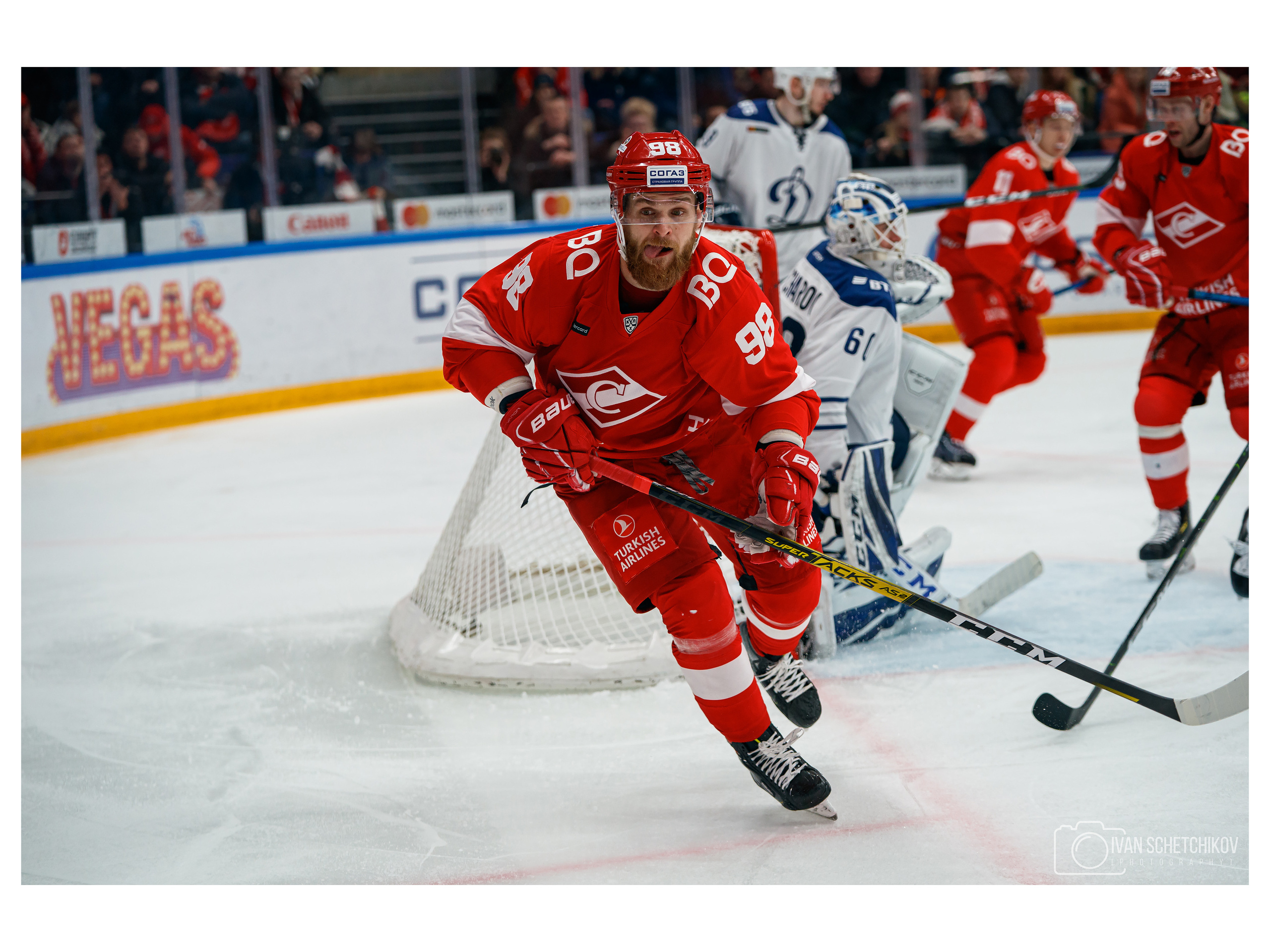 Спартак М — Динамо М. Спортивный и репортажный фотограф Иван Счетчиков