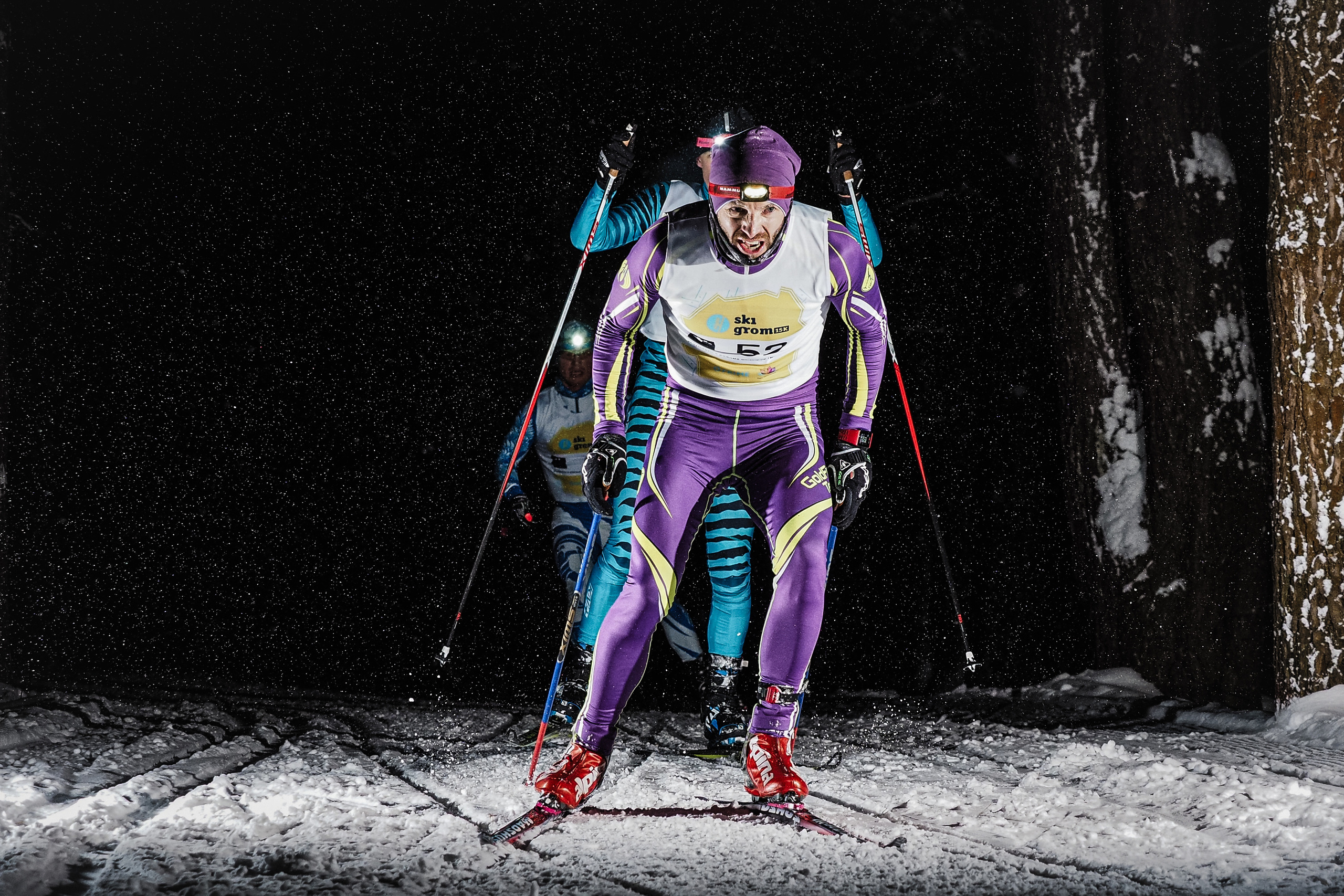 SkiGromNight15k. Спортивный и репортажный фотограф Иван Счетчиков