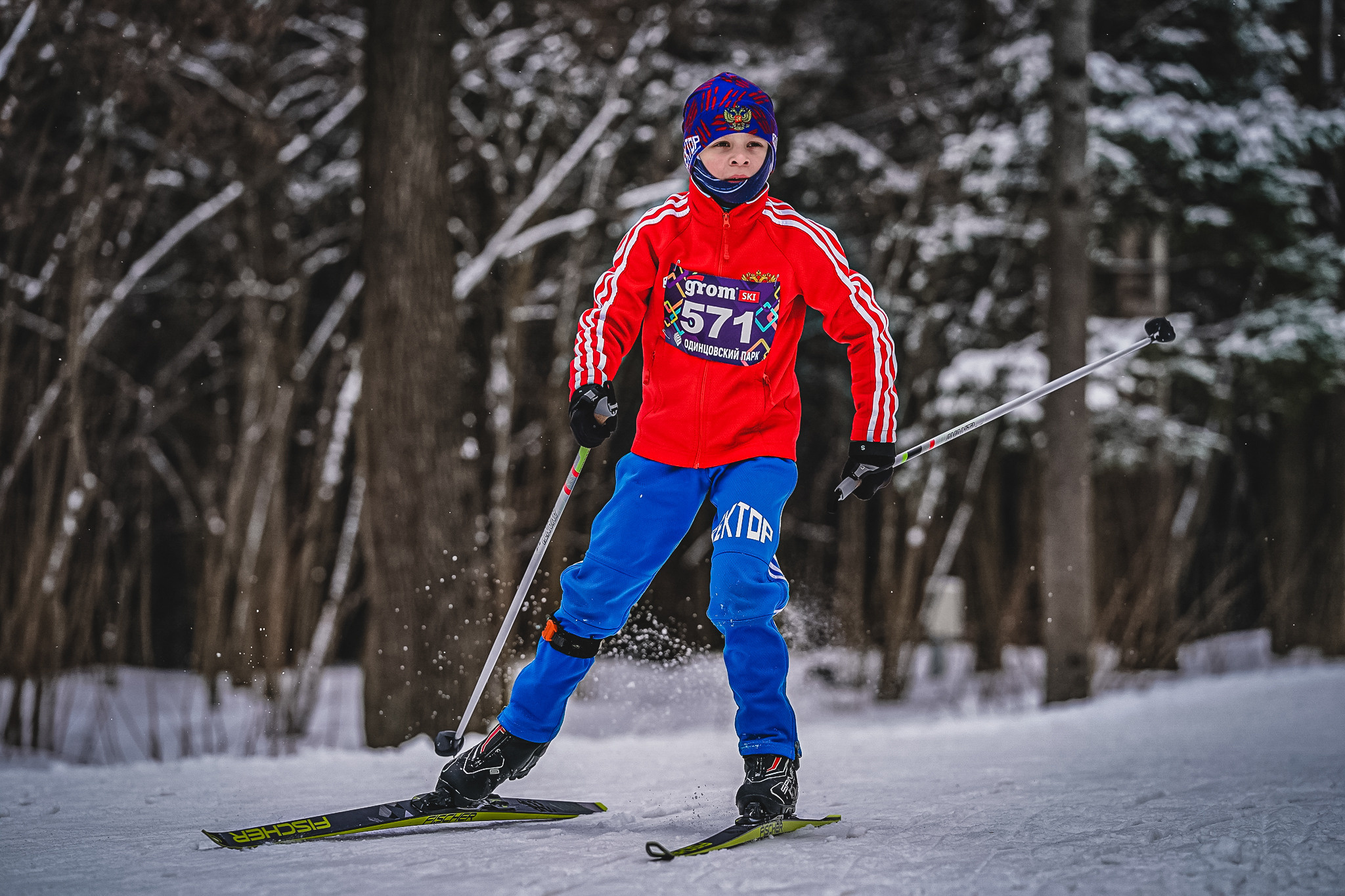 Ski Grom Night Odintsovo. Спортивный и репортажный фотограф Иван Счетчиков