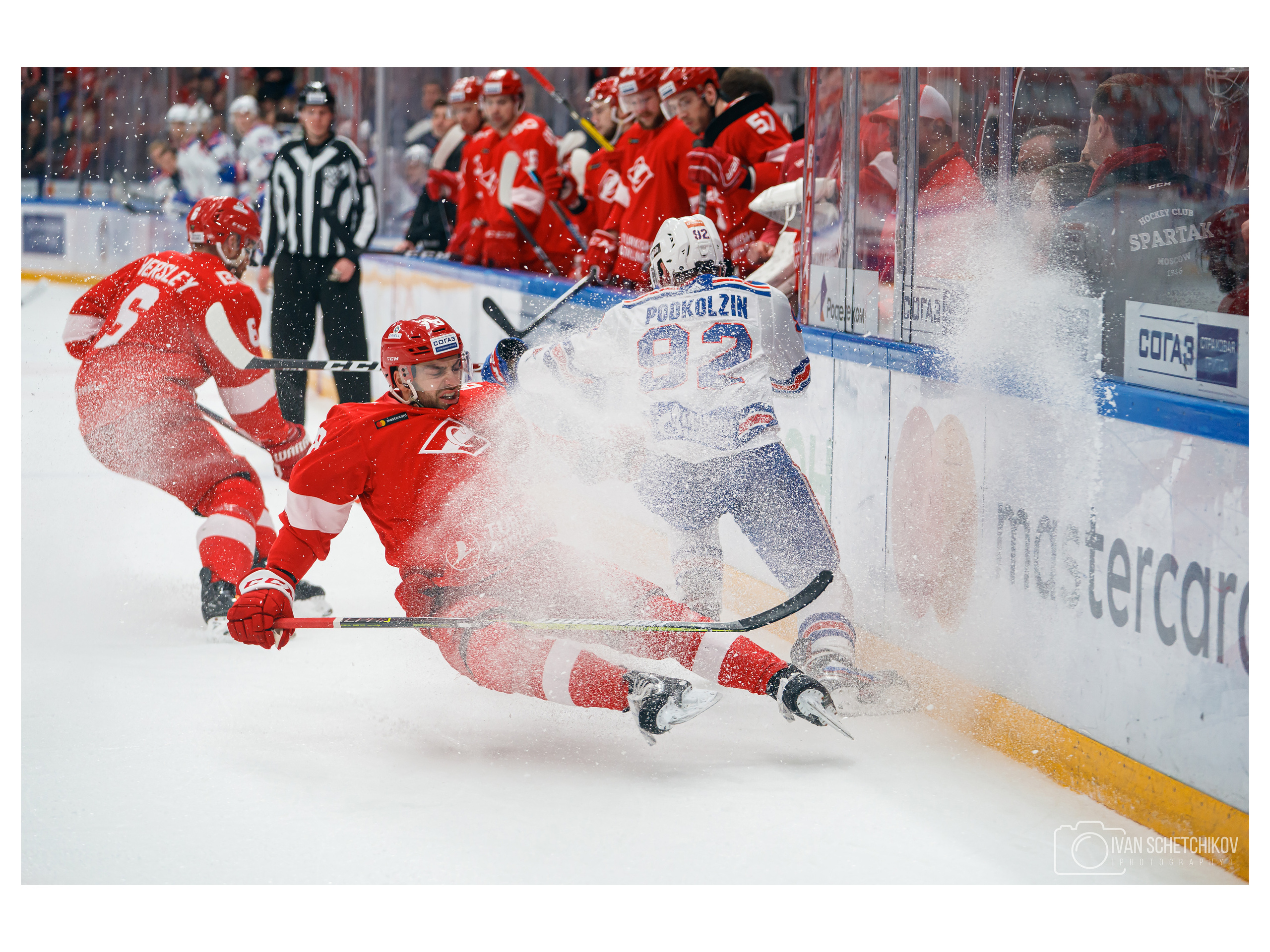 Спартак М — СКА. Спортивный и репортажный фотограф Иван Счетчиков