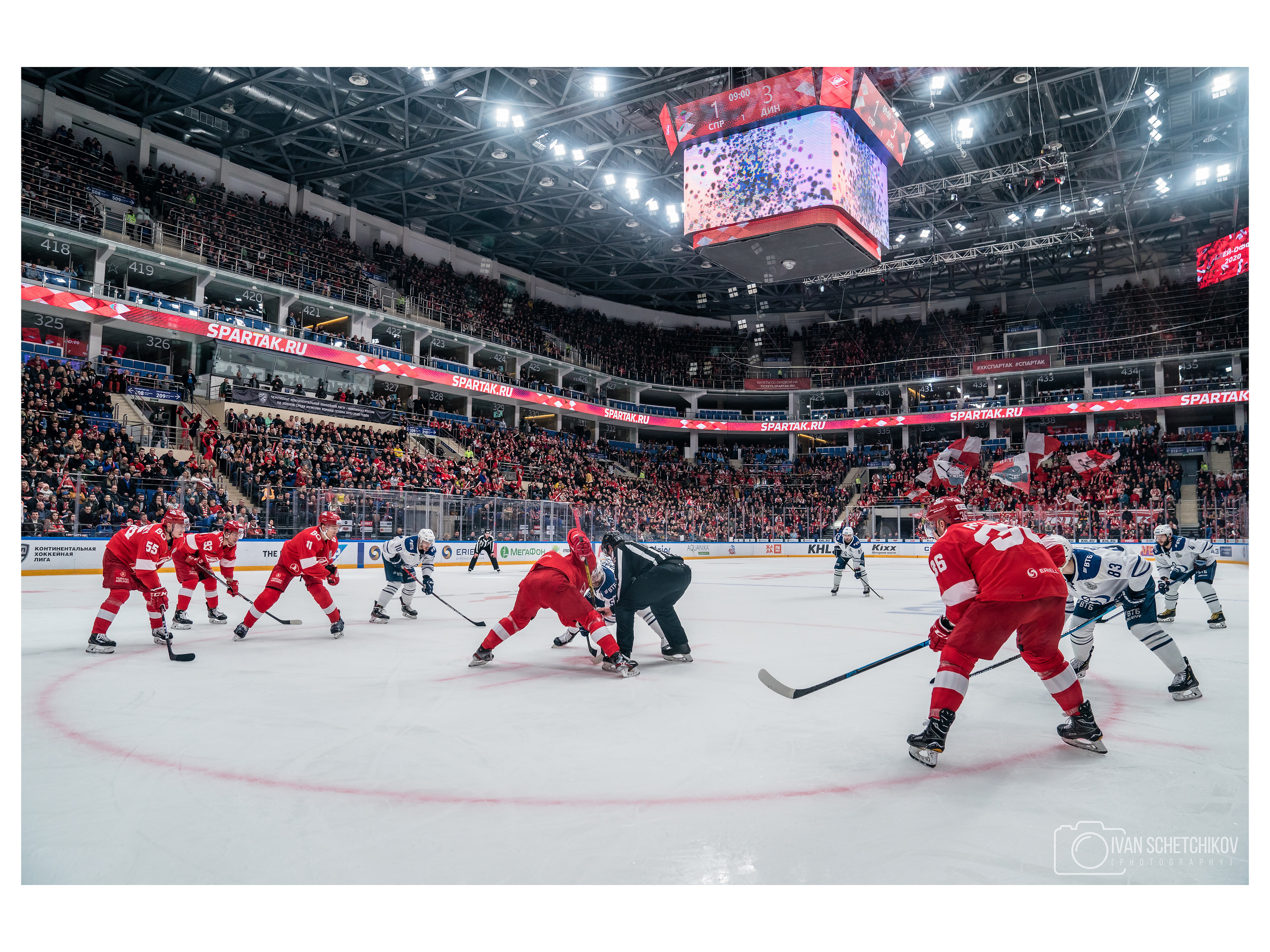 Спартак М — Динамо М. Спортивный и репортажный фотограф Иван Счетчиков