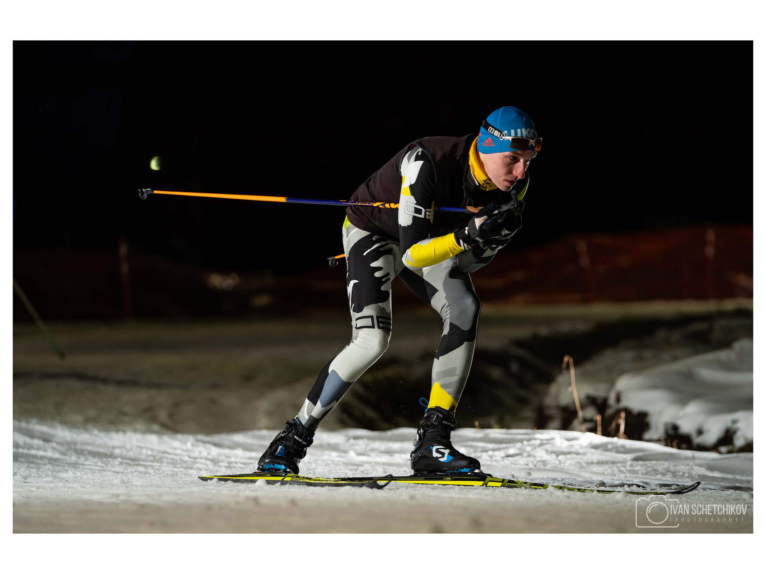 Vedenin Ski Night. Спортивный и репортажный фотограф Иван Счетчиков