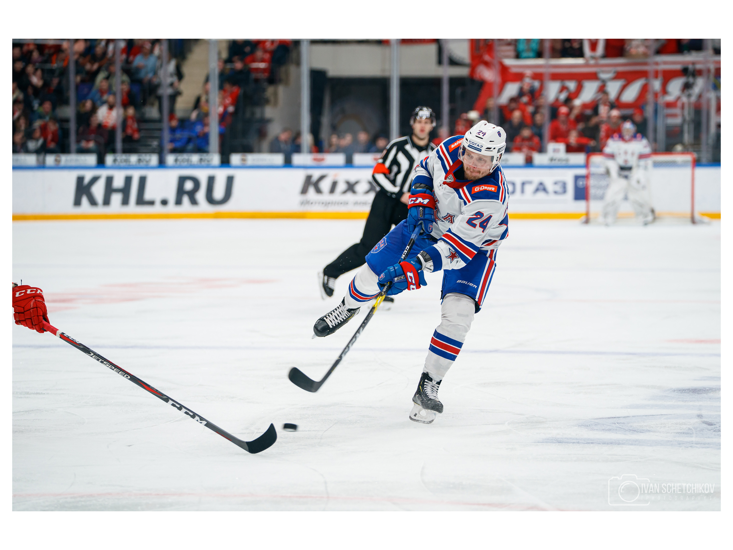 Спартак М — СКА. Спортивный и репортажный фотограф Иван Счетчиков