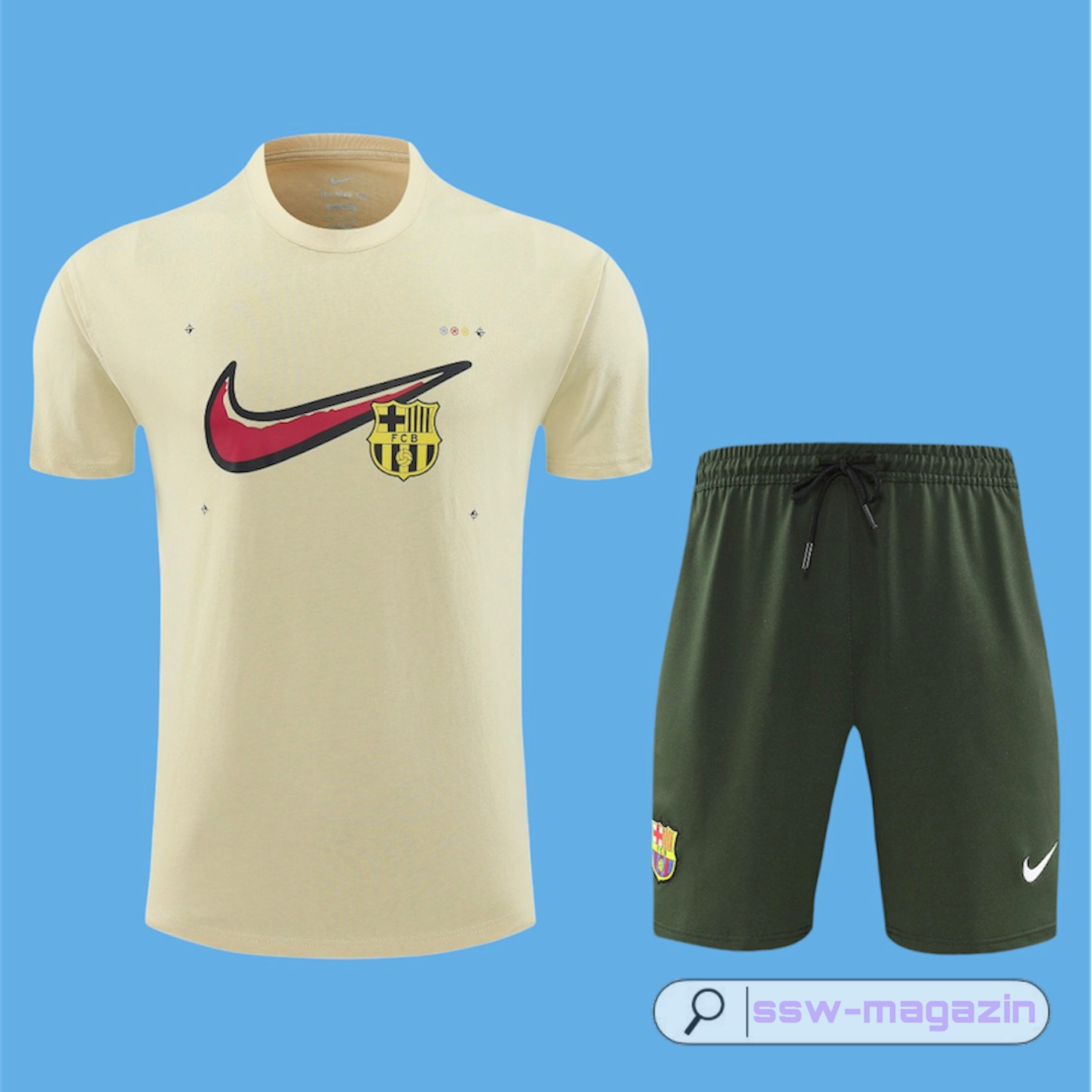 Форма Barcelona 2024-2025 из хлопка купить. Футбольный магазин — ssw_magazin